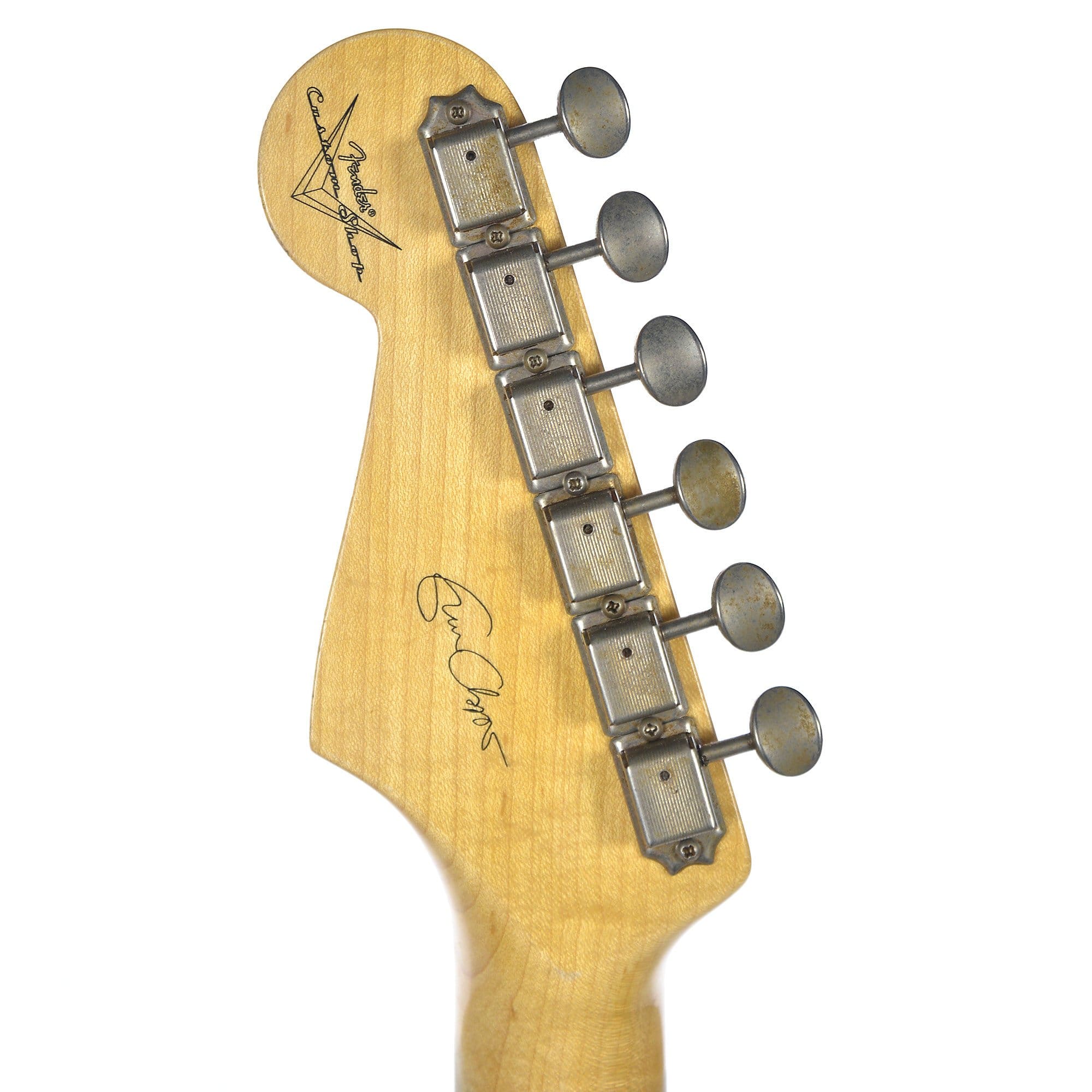 Fender Custom Shop Journeyman Relic Eric Clapton Signature Stratocaster Aged White Blonde Electric Guitars / Solid Body