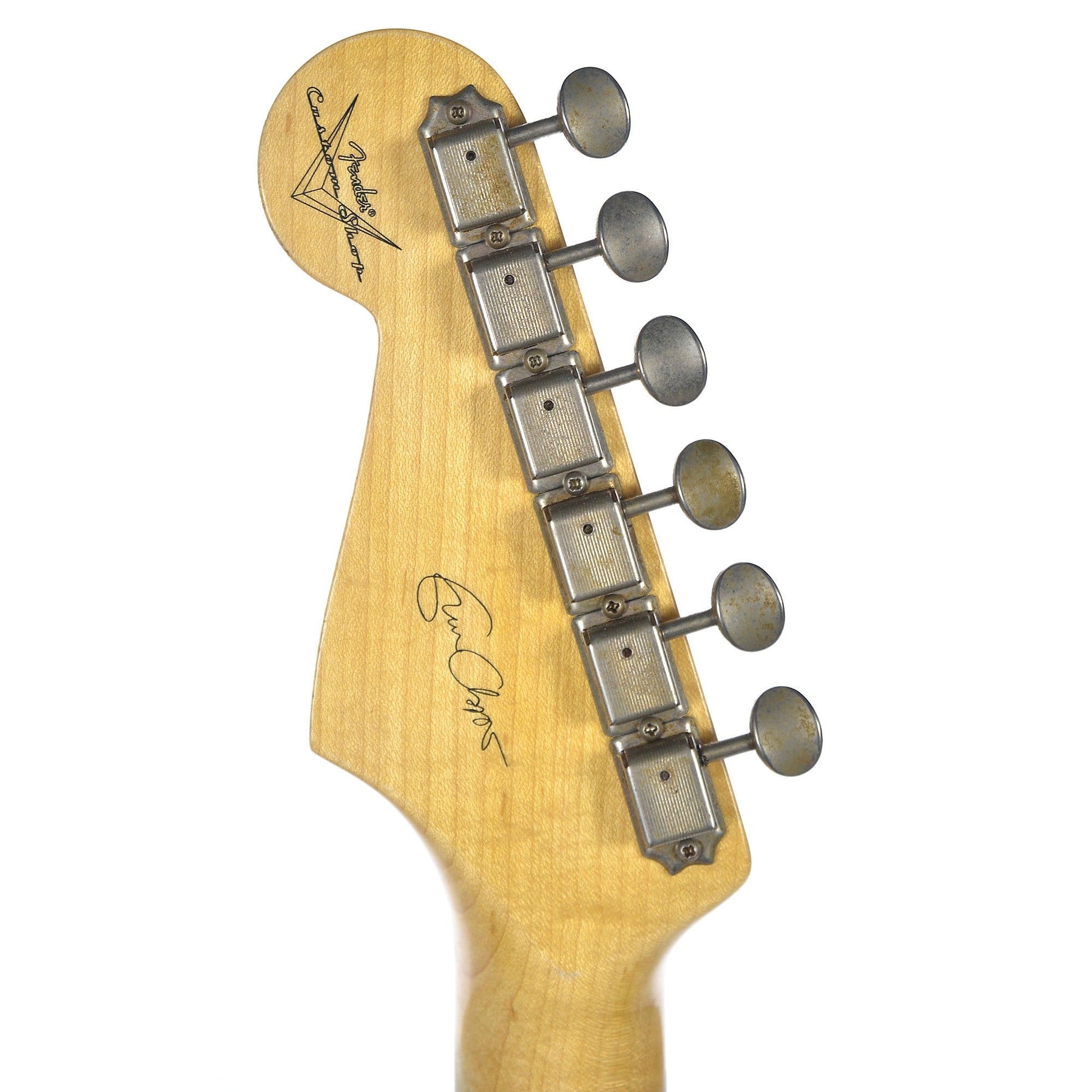 Fender Custom Shop Journeyman Relic Eric Clapton Signature Stratocaster Aged White Blonde Electric Guitars / Solid Body