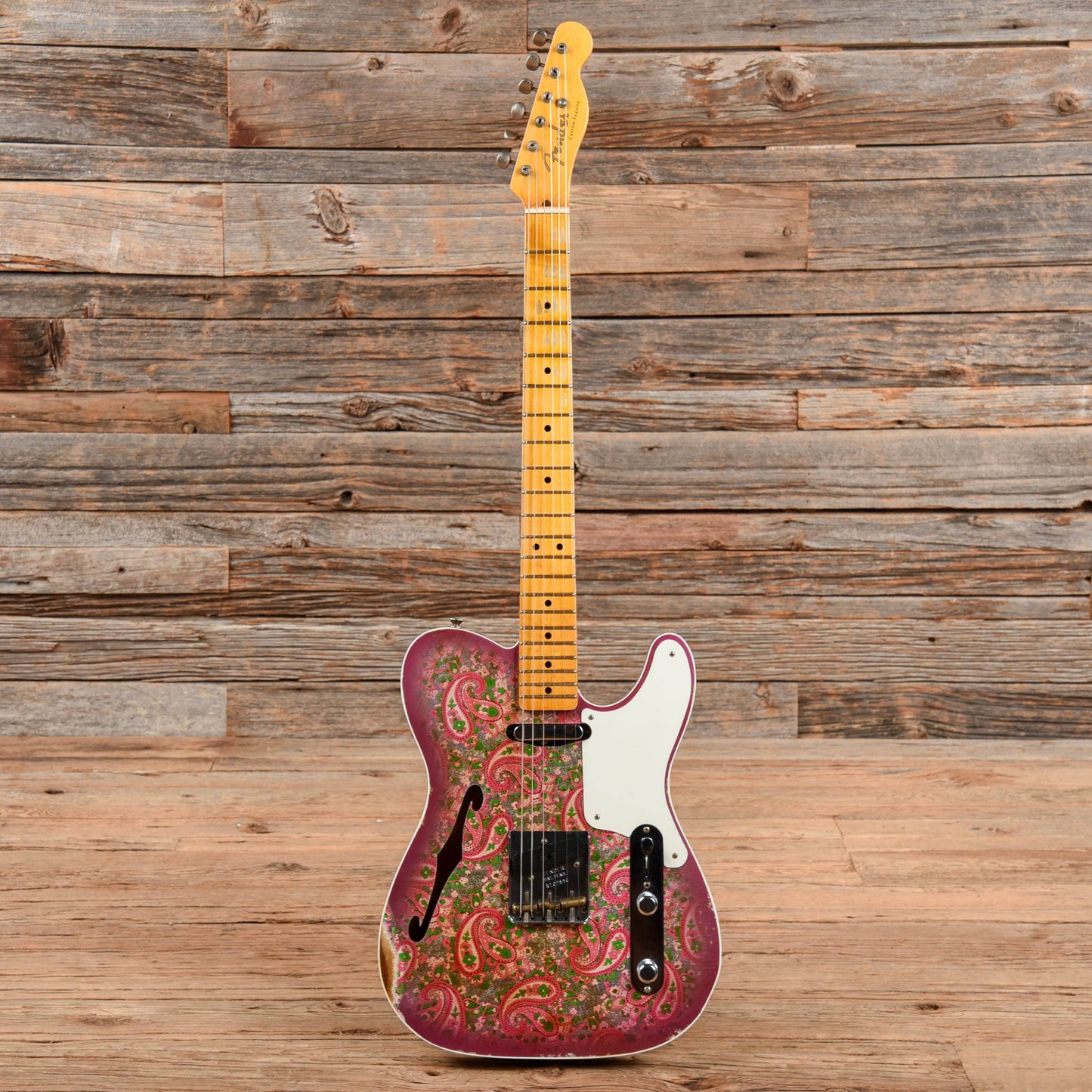 Fender Custom Shop LE Double Esquire Relic Pink Paisley 2019 Electric Guitars / Solid Body