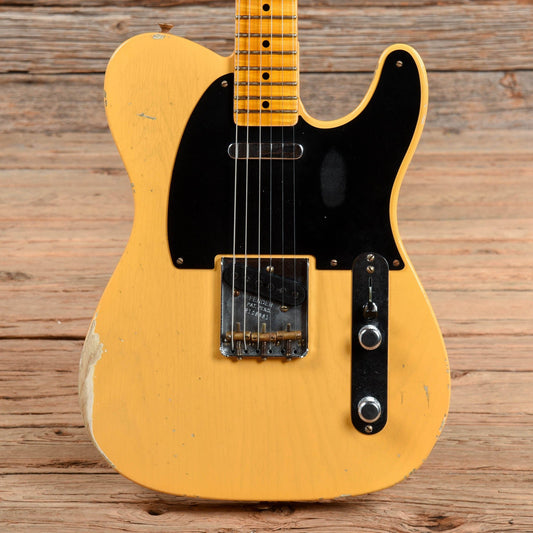 Fender Custom Shop Limited 1951 Telecaster Relic Butterscotch Blonde 2021 Electric Guitars / Solid Body