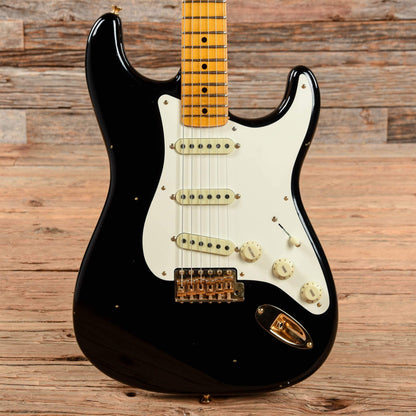 Fender Custom Shop Limited 1957 Stratocaster Journeyman Relic Black 2019 Electric Guitars / Solid Body