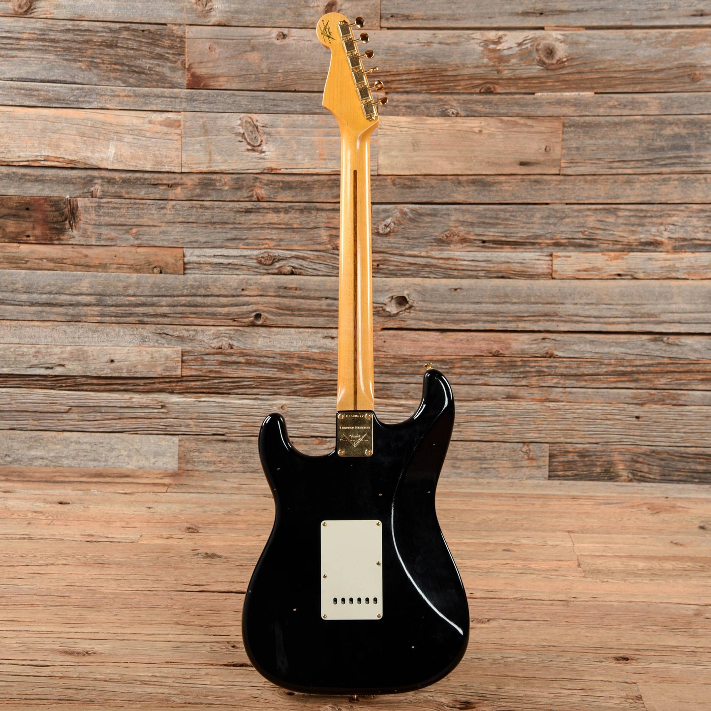 Fender Custom Shop Limited 1957 Stratocaster Journeyman Relic Black 2019 Electric Guitars / Solid Body