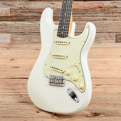Fender Custom Shop Limited 1964 Stratocaster Journeyman Relic Aged Olympic White 2022 Electric Guitars / Solid Body