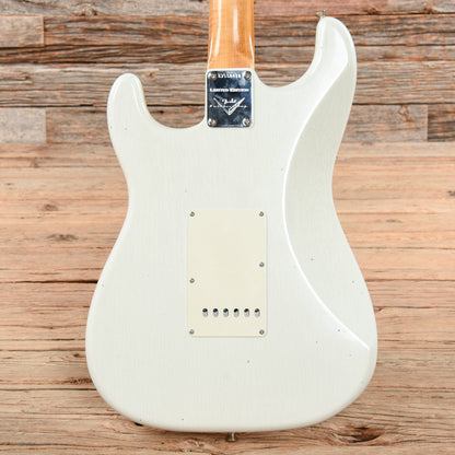 Fender Custom Shop Limited 1964 Stratocaster Journeyman Relic Aged Olympic White 2022 Electric Guitars / Solid Body
