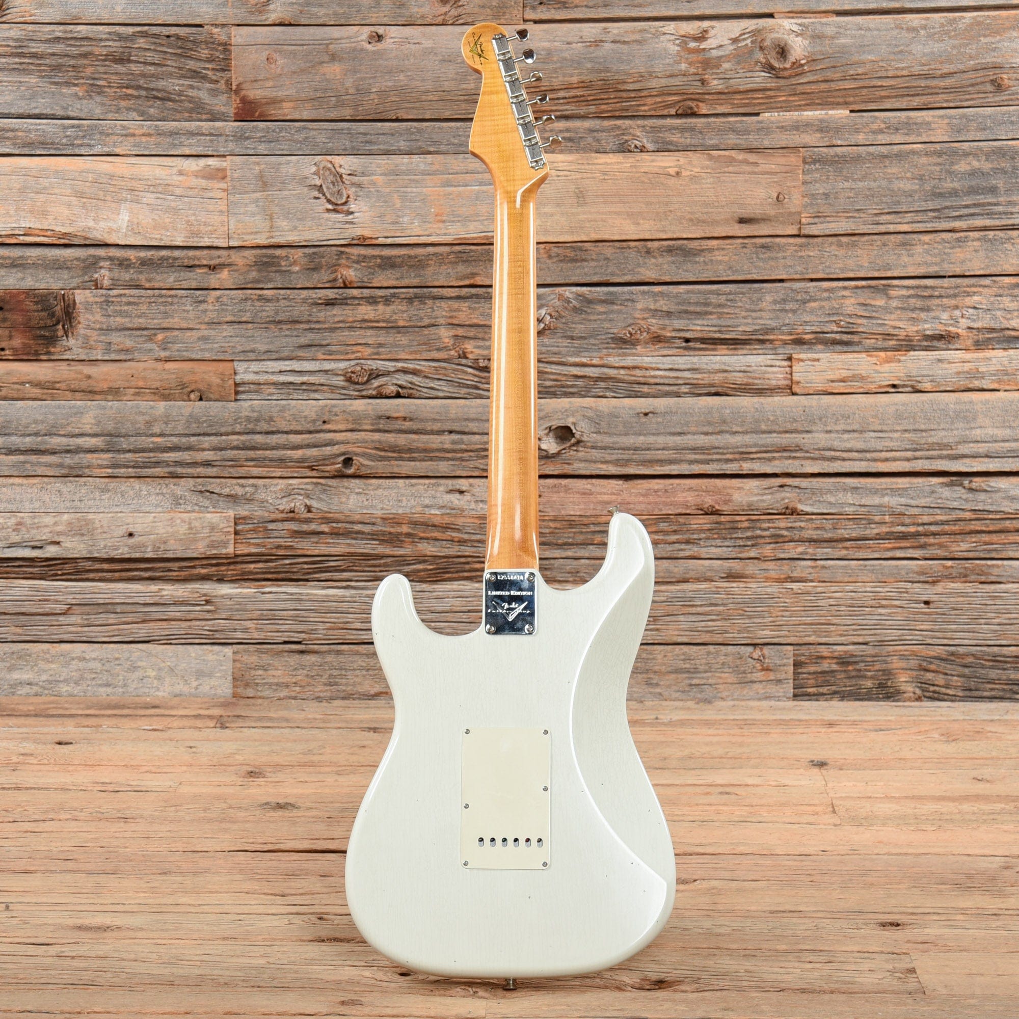 Fender Custom Shop Limited 1964 Stratocaster Journeyman Relic Aged Olympic White 2022 Electric Guitars / Solid Body