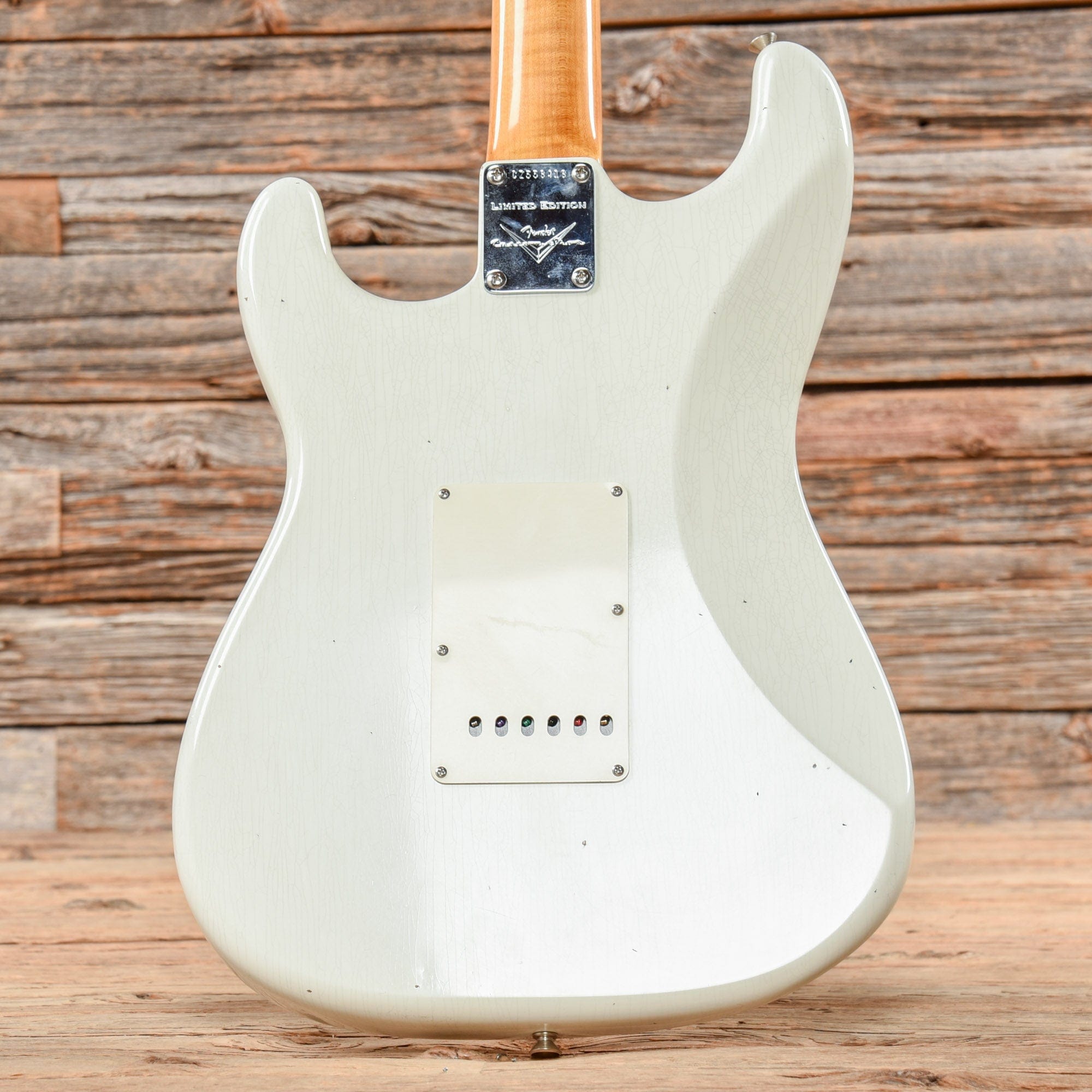Fender Custom Shop Limited 1964 Stratocaster Journeyman Relic Aged Olympic White 2022 Electric Guitars / Solid Body