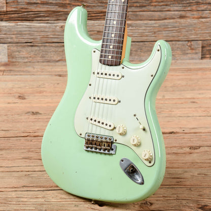 Fender Custom Shop Limited Dealer Select 60s Reissue Stratocaster Relic Surf Green 2005 Electric Guitars / Solid Body