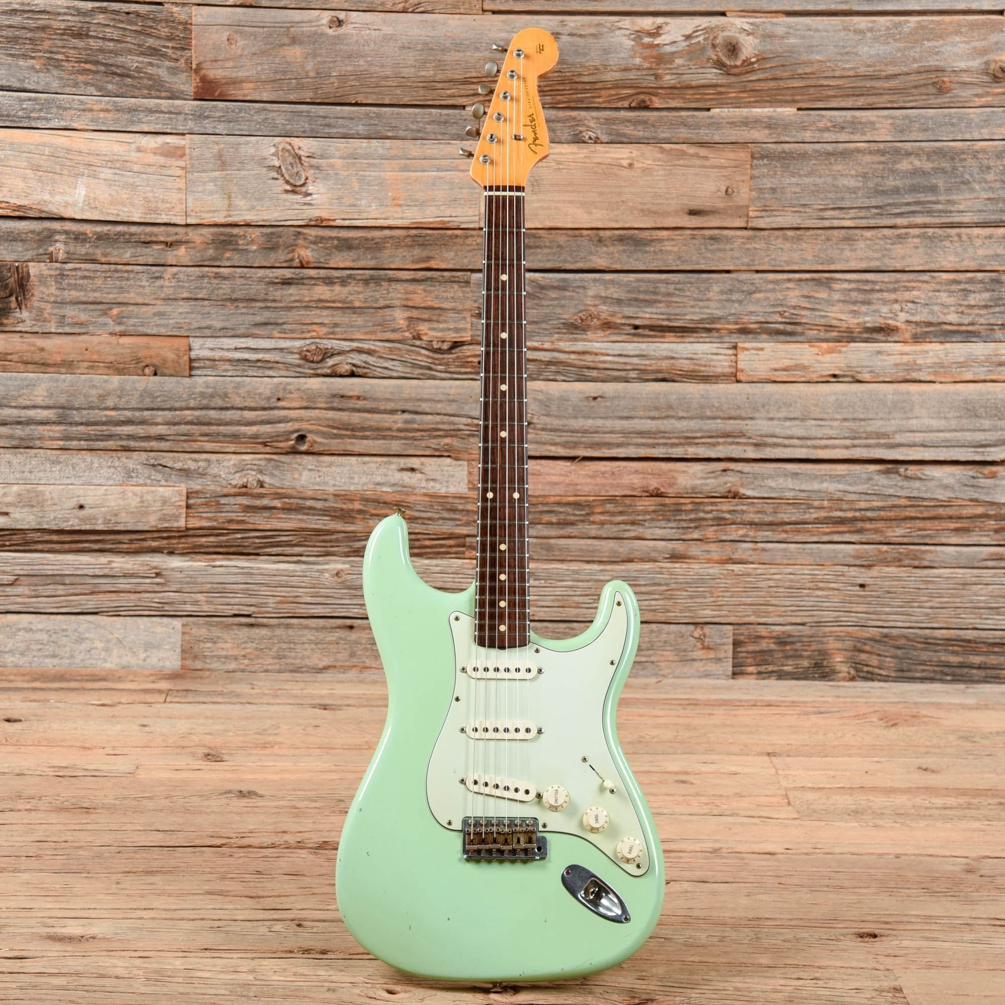 Fender Custom Shop Limited Dealer Select 60s Reissue Stratocaster Relic Surf Green 2005 Electric Guitars / Solid Body