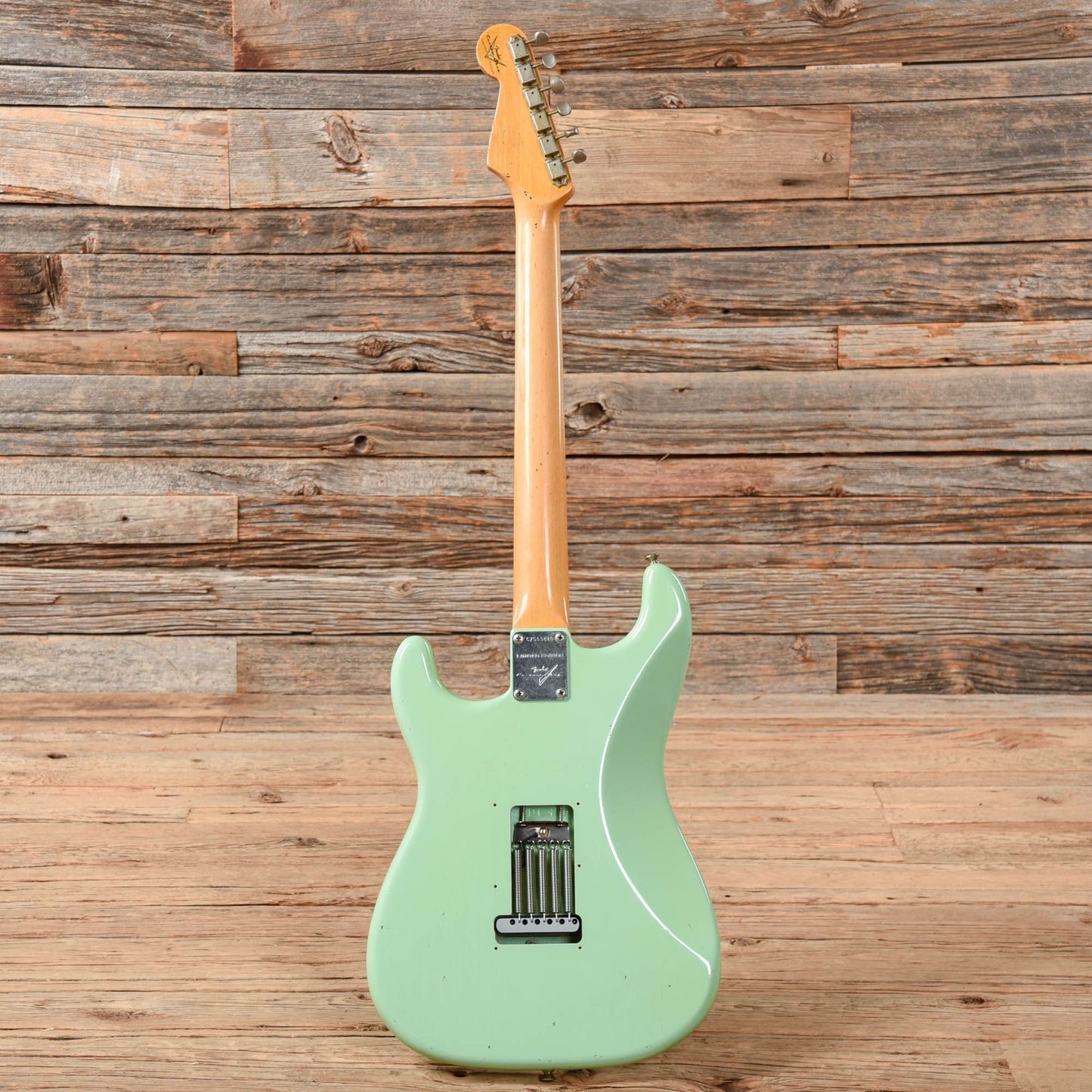 Fender Custom Shop Limited Dealer Select 60s Reissue Stratocaster Relic Surf Green 2005 Electric Guitars / Solid Body