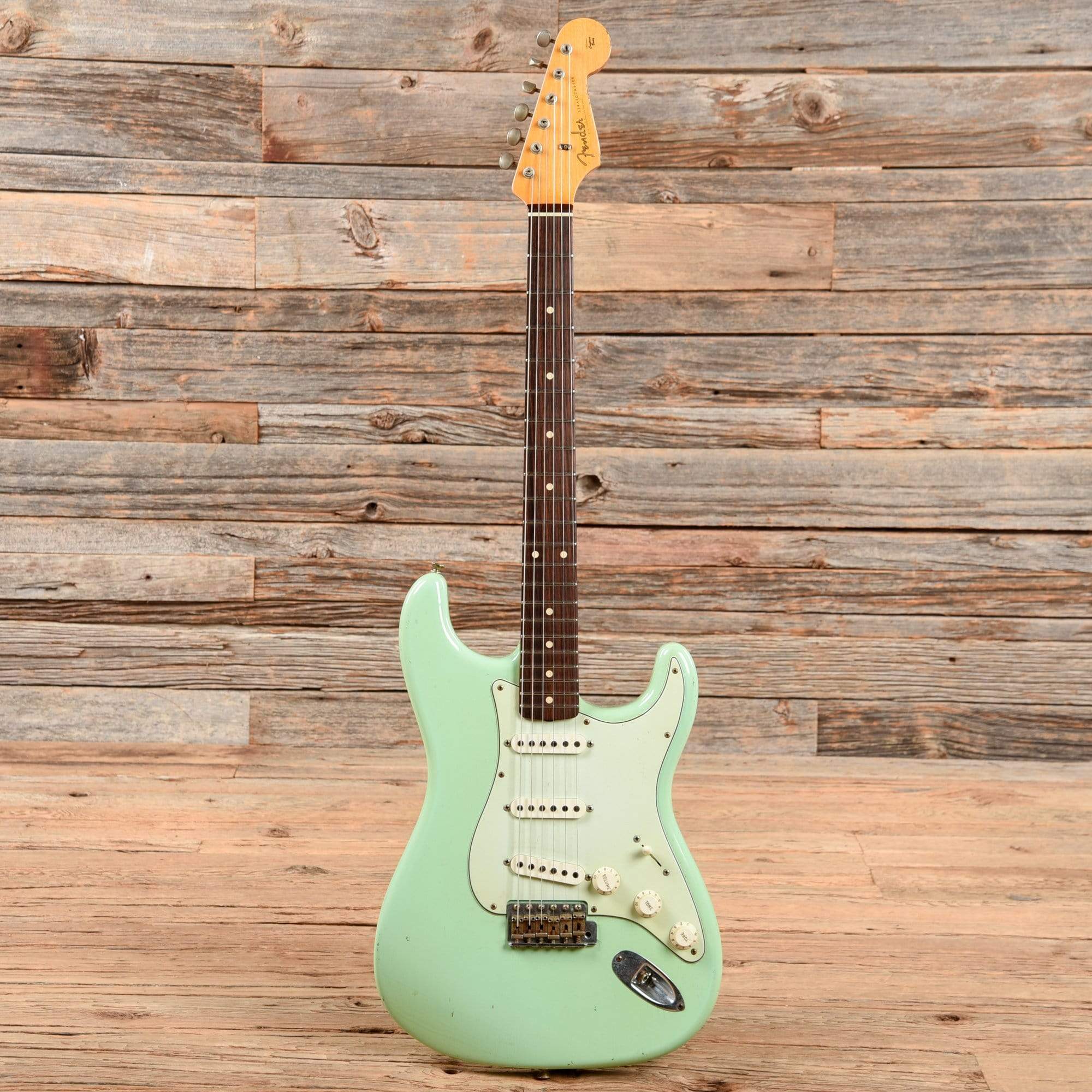 Fender Custom Shop Limited Dealer Select '60s Stratocaster Relic Surf Green 2005 Electric Guitars / Solid Body