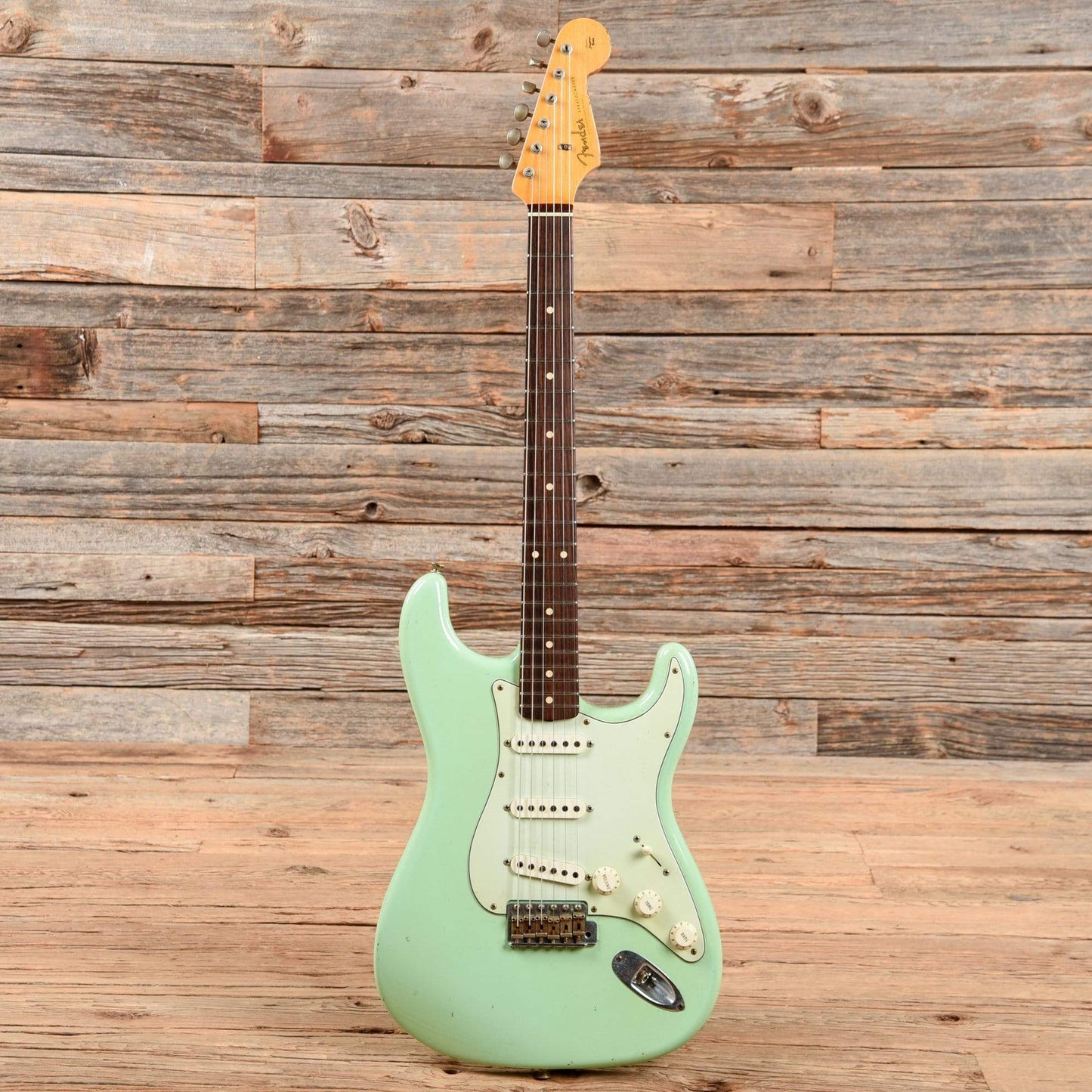 Fender Custom Shop Limited Dealer Select '60s Stratocaster Relic Surf Green 2005 Electric Guitars / Solid Body