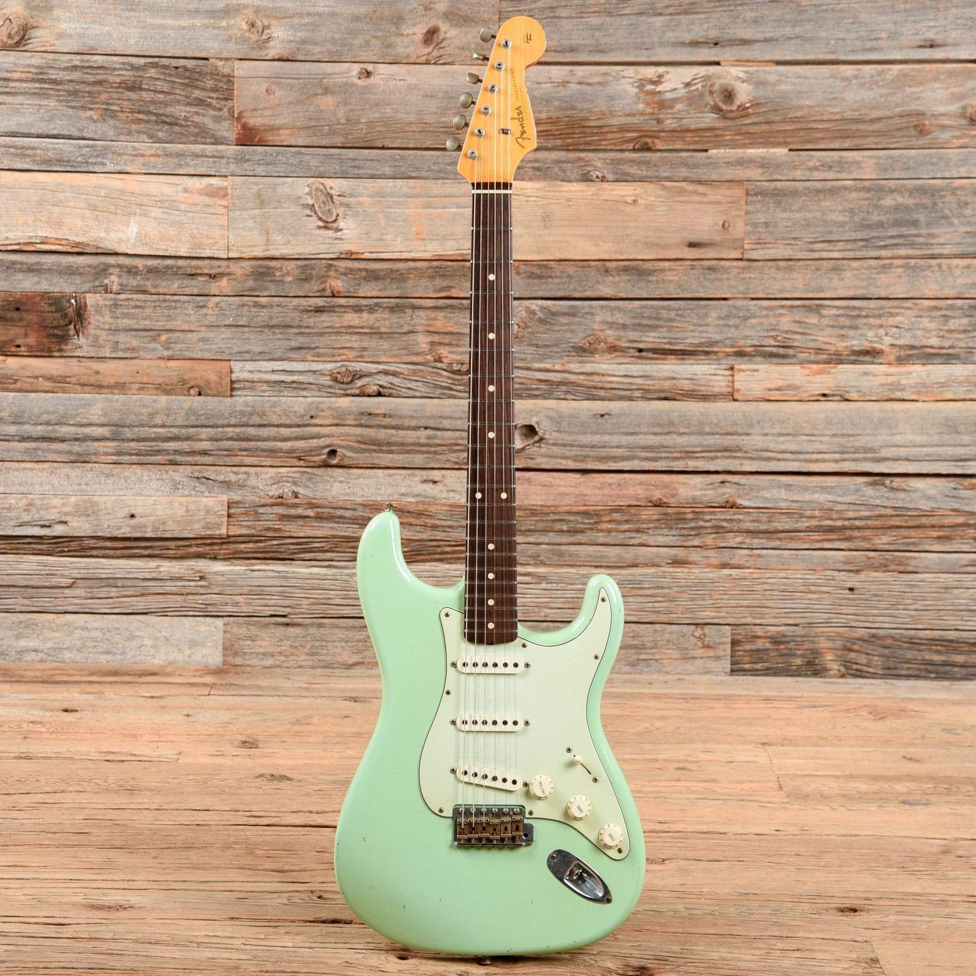 Fender Custom Shop Limited Dealer Select '60s Stratocaster Relic Surf Green 2005 Electric Guitars / Solid Body