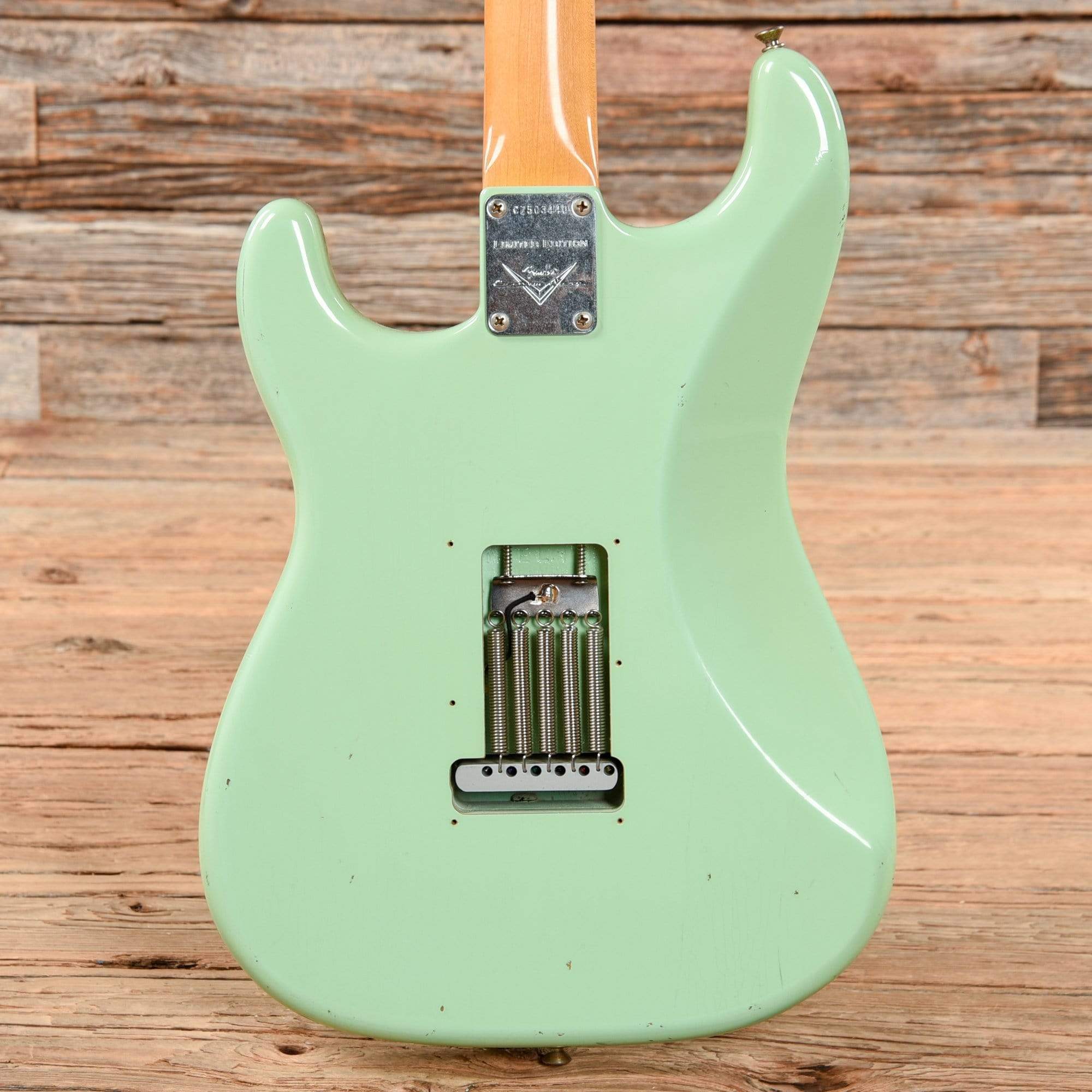 Fender Custom Shop Limited Dealer Select '60s Stratocaster Relic Surf Green 2005 Electric Guitars / Solid Body