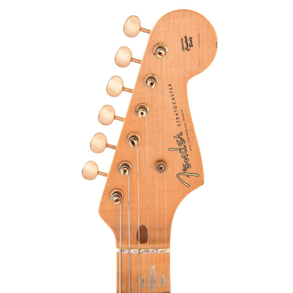 Fender Custom Shop Limited Edition 1955 Bone Tone Stratocaster Relic Wide Fade 2-Color Sunburst Electric Guitars / Solid Body