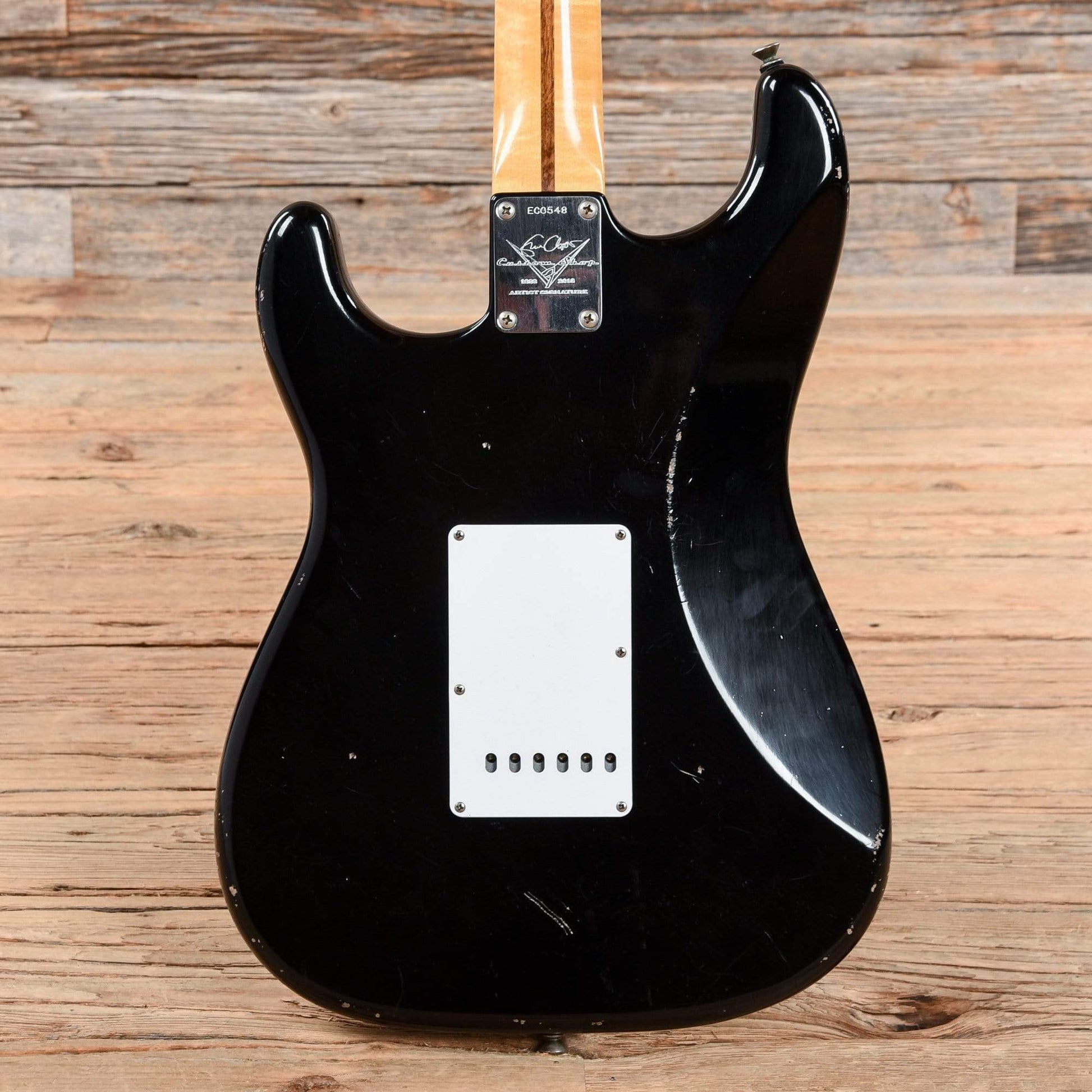 Fender Custom Shop Limited Edition 30th Anniversary Eric Clapton Stratocaster Journeyman Relic Masterbuilt by Todd Krause Black 2018 Electric Guitars / Solid Body
