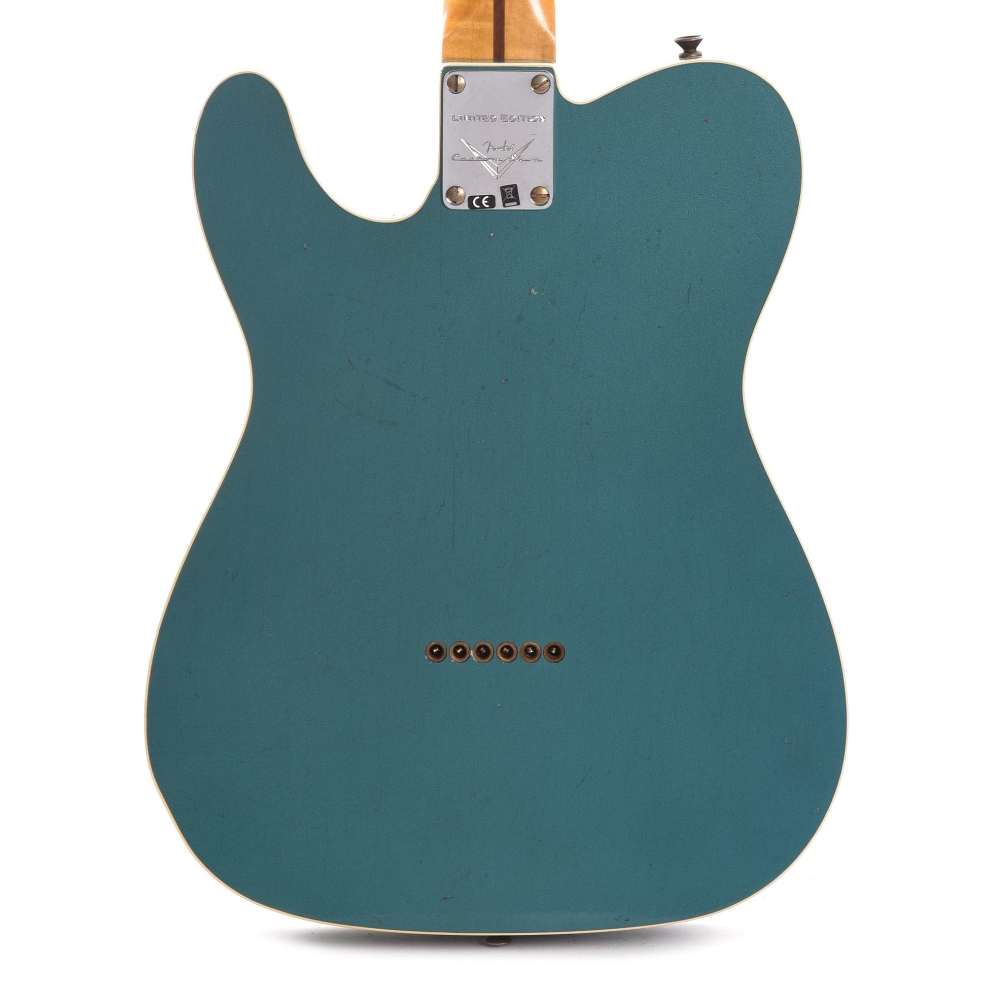 Fender Custom Shop Limited Edition '50s Twisted Tele Custom Journeyman Relic Aged Ocean Turquoise Electric Guitars / Solid Body