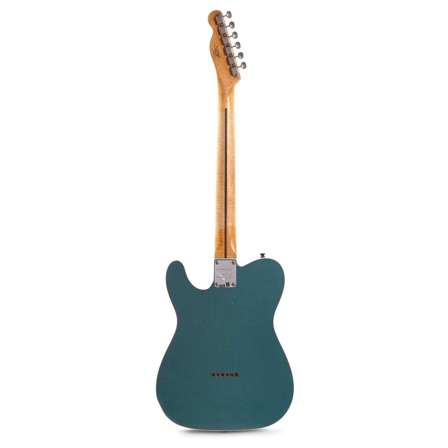 Fender Custom Shop Limited Edition '50s Twisted Tele Custom Journeyman Relic Aged Ocean Turquoise Electric Guitars / Solid Body