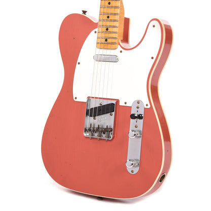 Fender Custom Shop Limited Edition '50s Twisted Tele Custom Journeyman Relic Aged Tahitian Coral Electric Guitars / Solid Body