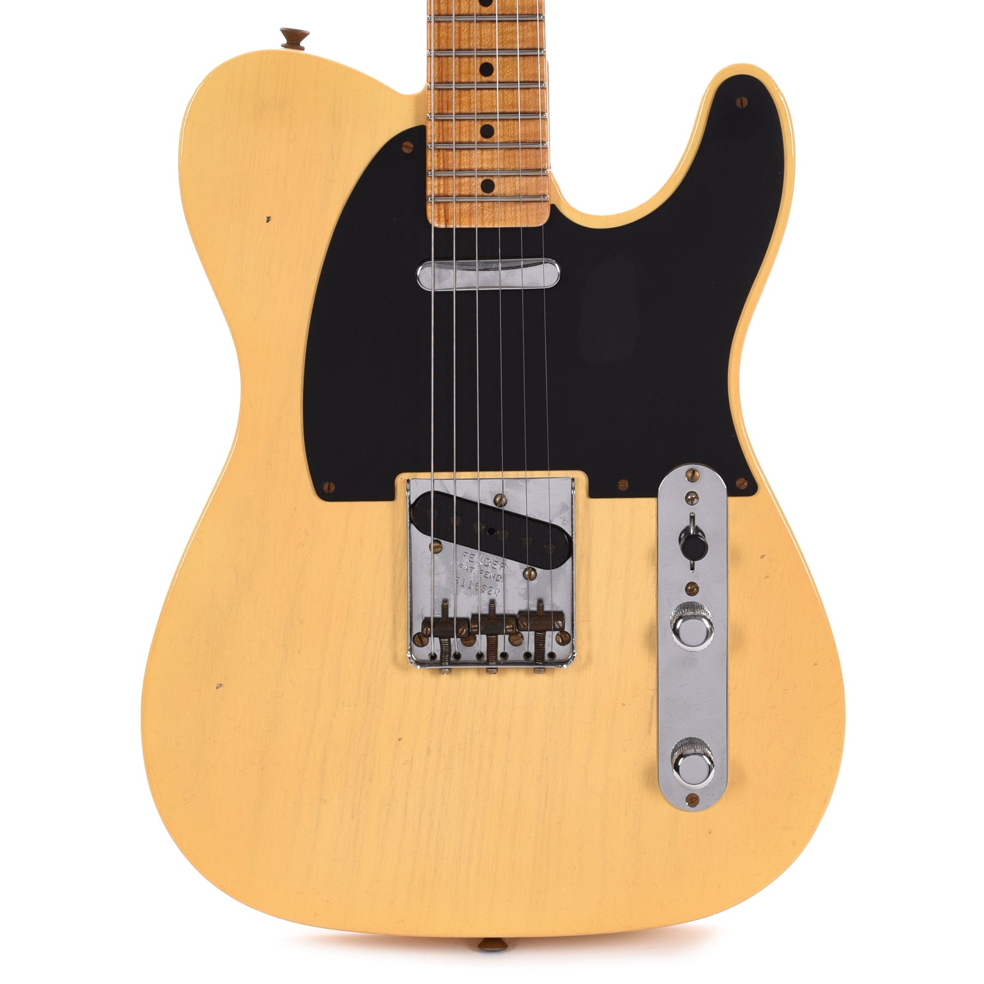 Fender Custom Shop Limited Edition '51 Telecaster Journeyman Aged Nocaster Blonde Electric Guitars / Solid Body