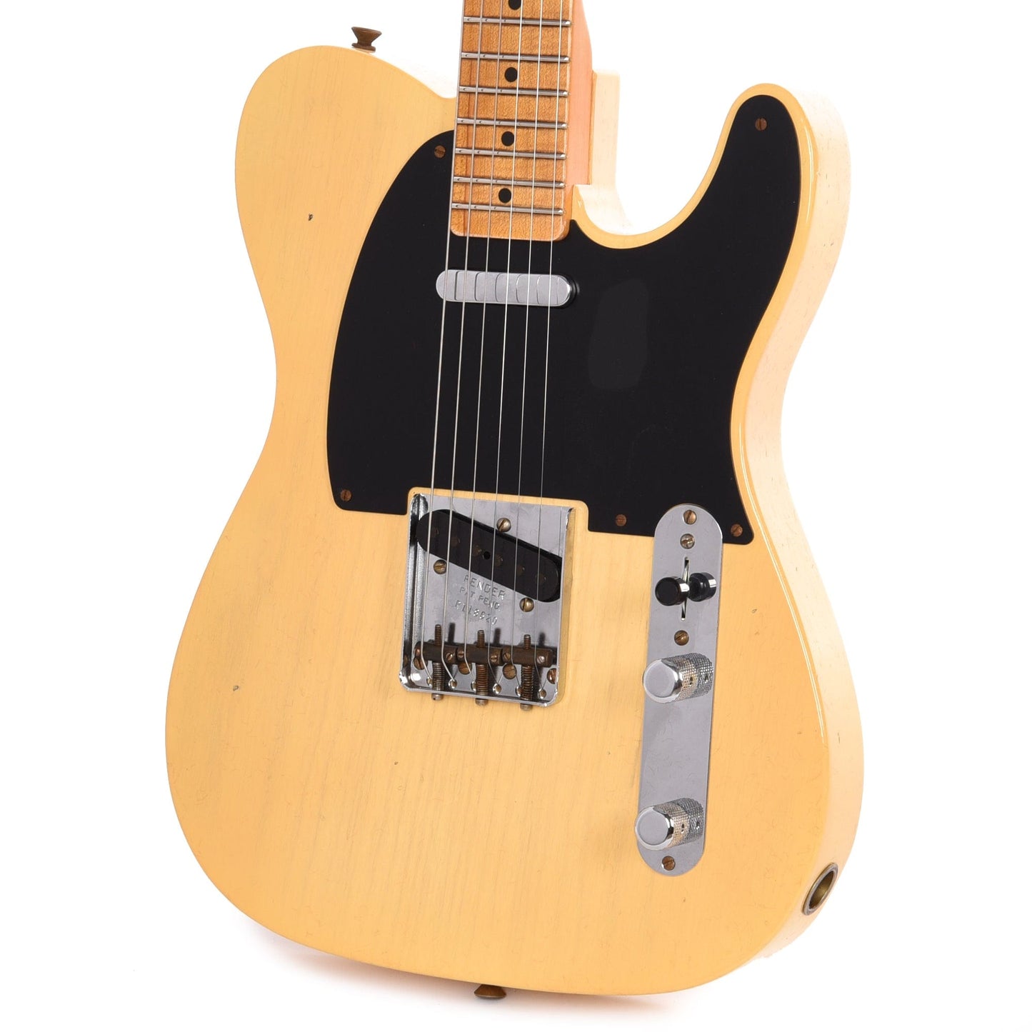 Fender Custom Shop Limited Edition '51 Telecaster Journeyman Aged Nocaster Blonde Electric Guitars / Solid Body