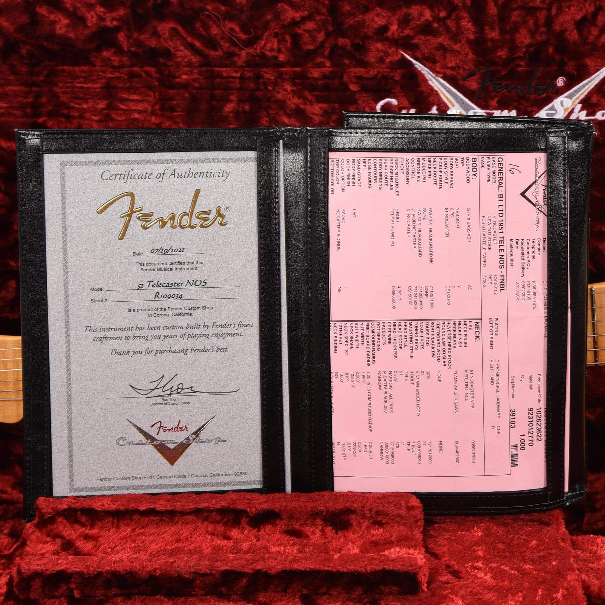 Fender Custom Shop Limited Edition '51 Telecaster NOS Faded Nocaster Blonde Electric Guitars / Solid Body