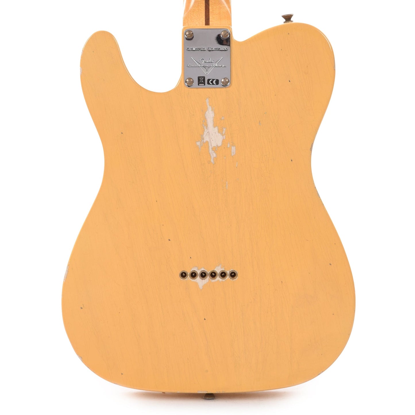 Fender Custom Shop Limited Edition '51 Telecaster Relic Maple Neck Aged Nocaster Blonde Electric Guitars / Solid Body