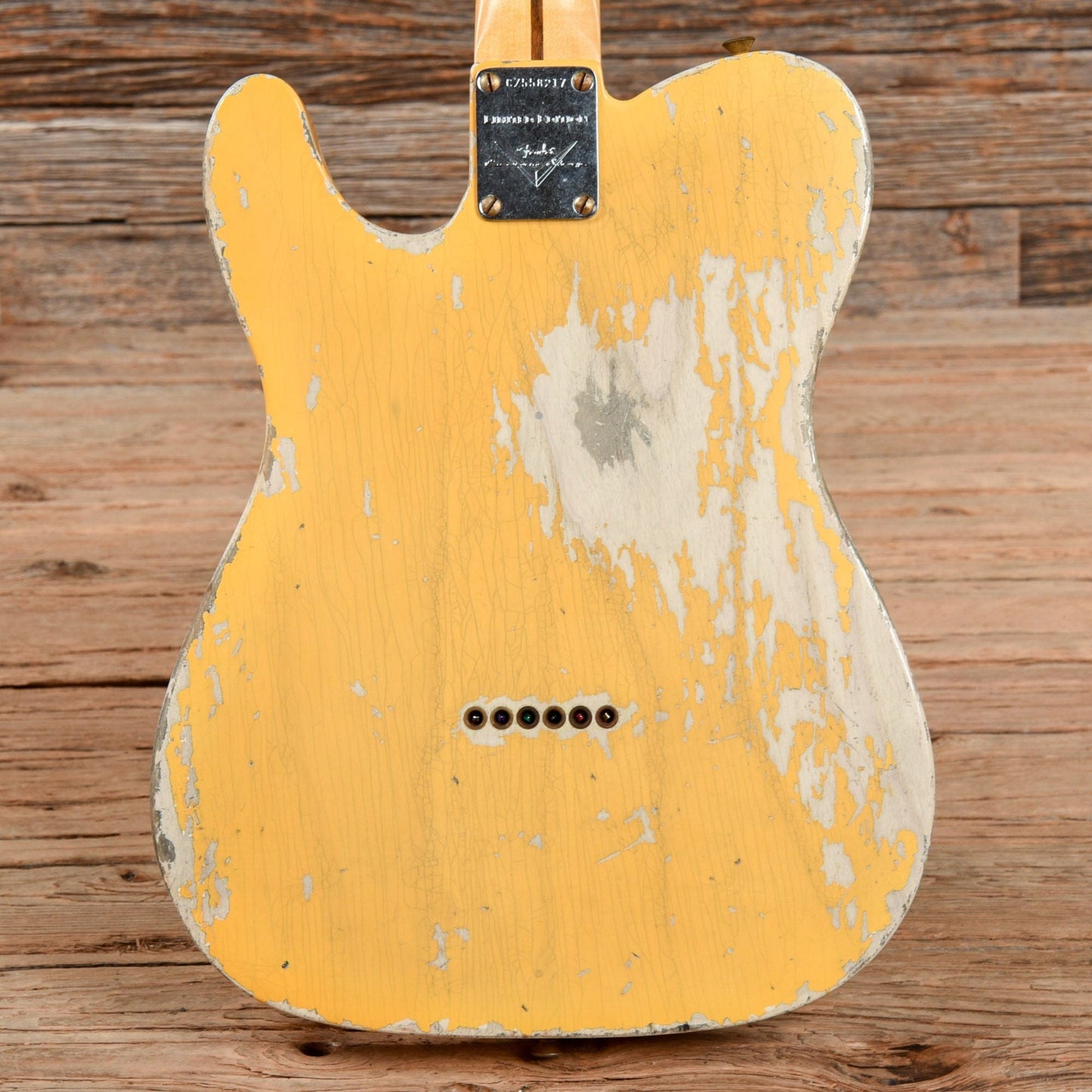 Fender Custom Shop Limited Edition '51 Telecaster Super Heavy Relic Aged Nocaster Blonde 2022 Electric Guitars / Solid Body