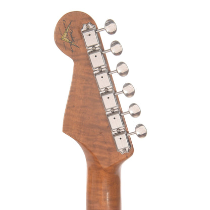 Fender Custom Shop Limited Edition '58 Special Stratocaster Journeyman Relic Aged Olympic White Electric Guitars / Solid Body