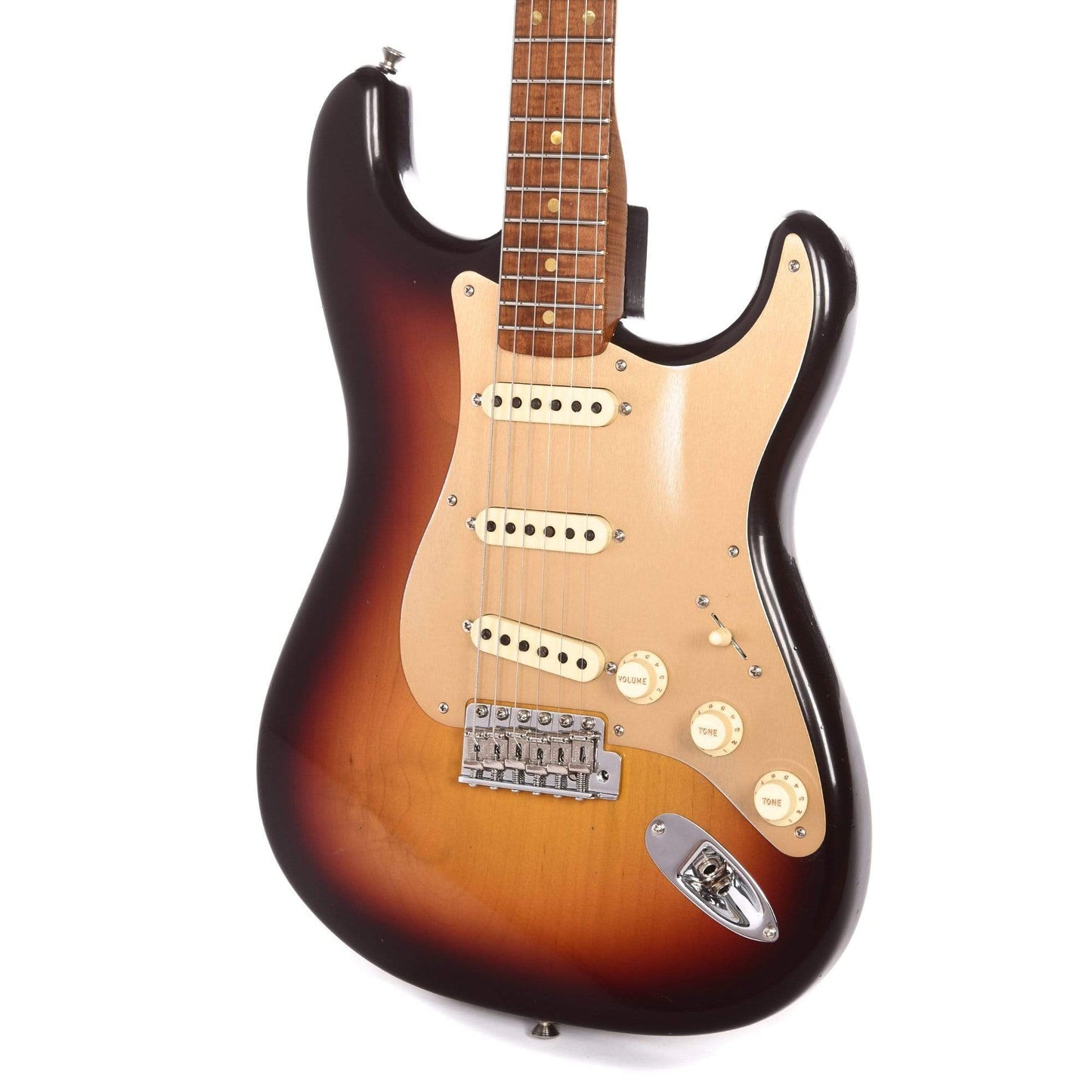 Fender Custom Shop Limited Edition '58 Special Stratocaster Journeyman Relic Chocolate 3-Color Sunburst Electric Guitars / Solid Body