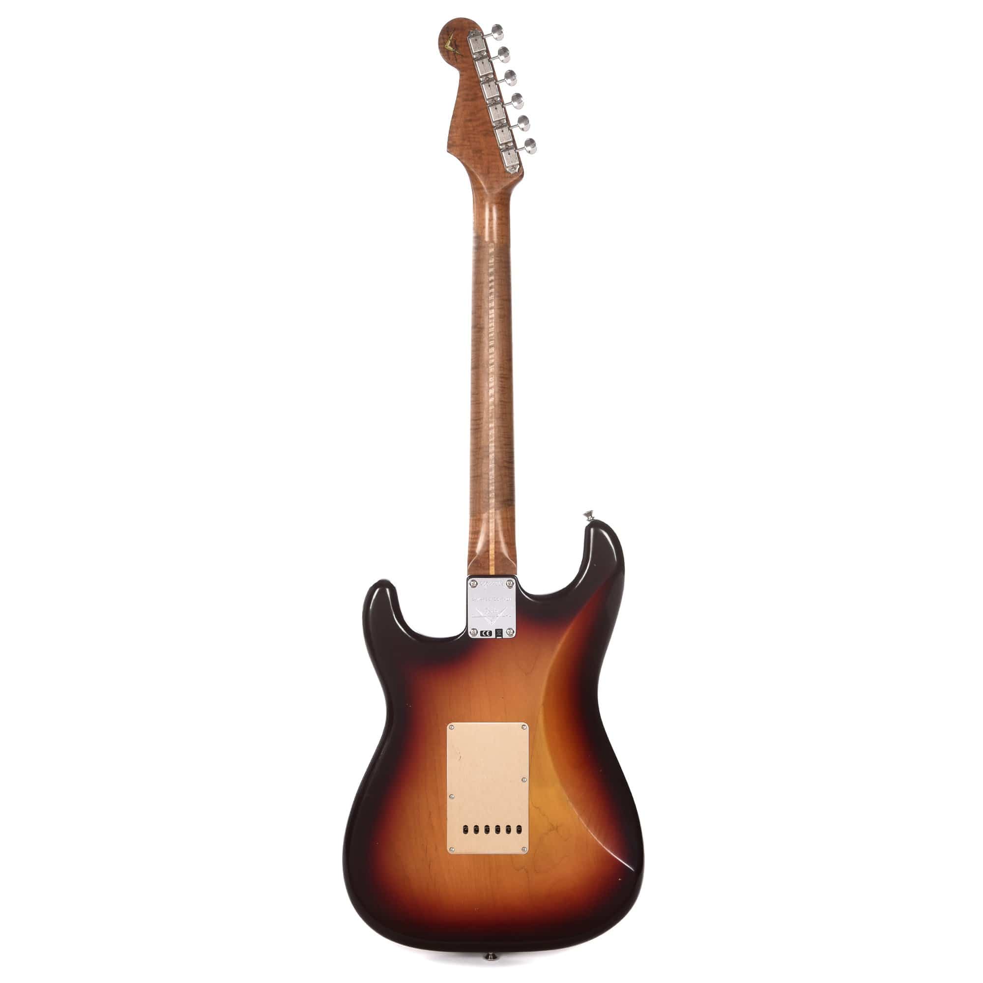 Fender Custom Shop Limited Edition '58 Special Stratocaster Journeyman Relic Chocolate 3-Color Sunburst Electric Guitars / Solid Body