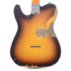 Fender Custom Shop Limited Edition '60s HS Telecaster Custom Heavy Relic Super Faded/Aged 3-Color Sunburst Electric Guitars / Solid Body