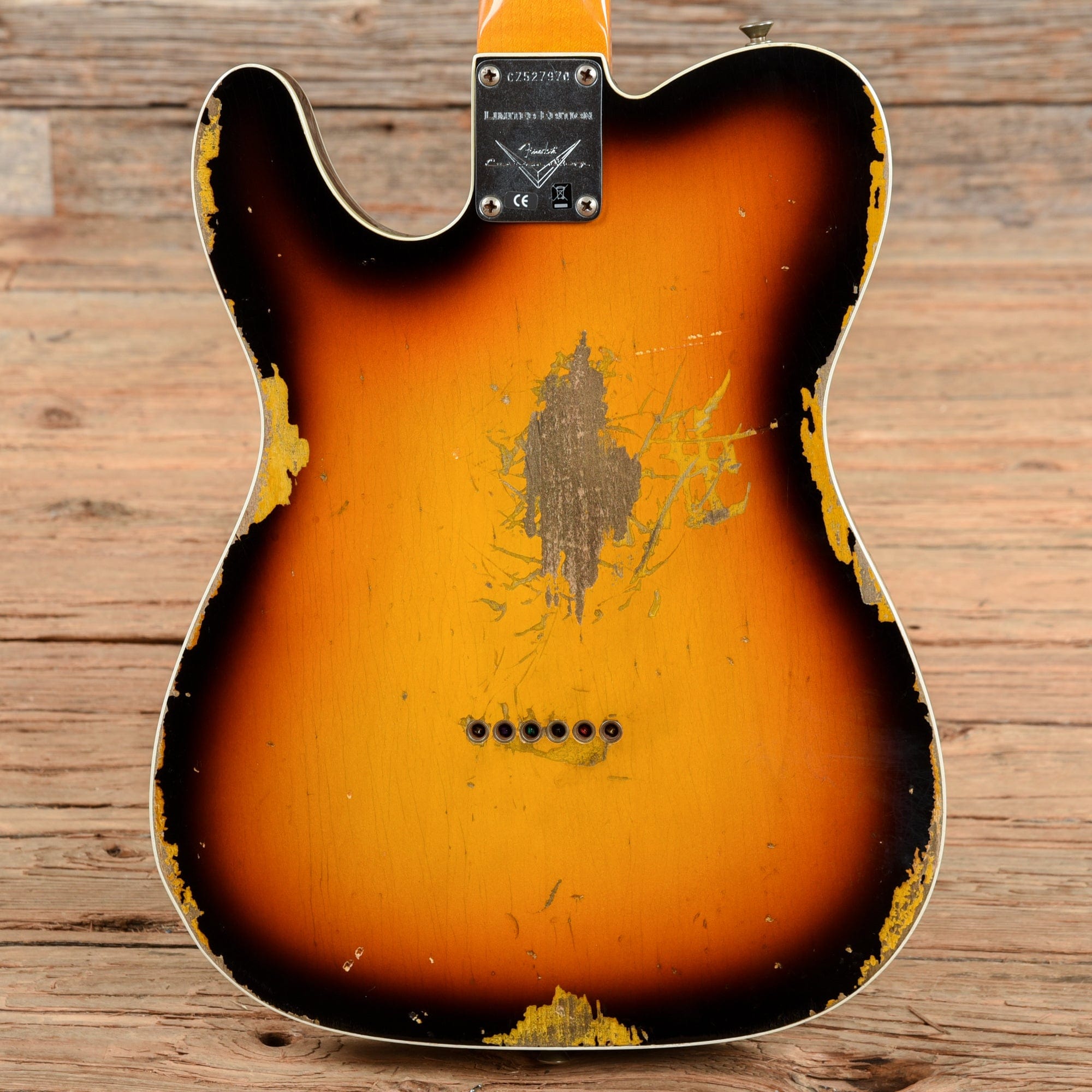 Fender Custom Shop Limited Edition '60s Telecaster Relic Sunburst 2016 Electric Guitars / Solid Body
