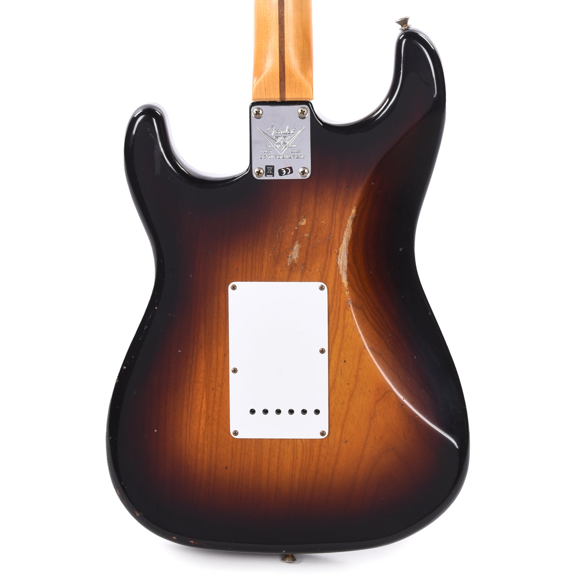 Fender Custom Shop Limited Edition 70th Anniversary 1954 Stratocaster Relic Wide-Fade 2-Color Sunburst Electric Guitars / Solid Body