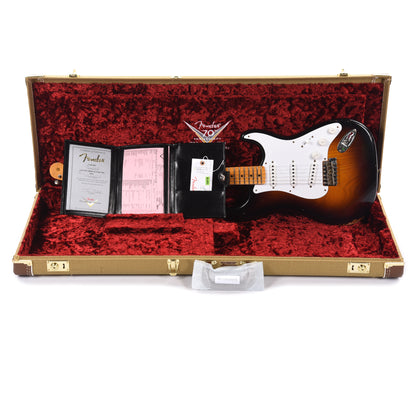 Fender Custom Shop Limited Edition 70th Anniversary 1954 Stratocaster Relic Wide-Fade 2-Color Sunburst Electric Guitars / Solid Body