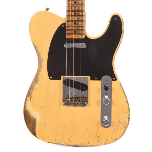 Fender Custom Shop Limited Edition 70th Anniversary Broadcaster Journeyman Relic Nocaster Blonde Electric Guitars / Solid Body