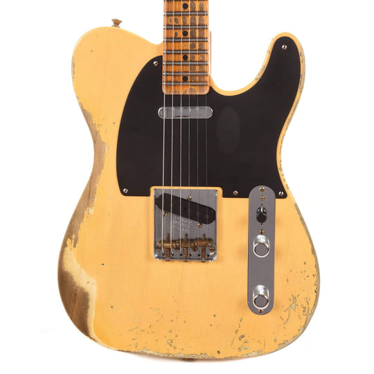 Fender Custom Shop Limited Edition 70th Anniversary Broadcaster Journeyman Relic Nocaster Blonde Electric Guitars / Solid Body