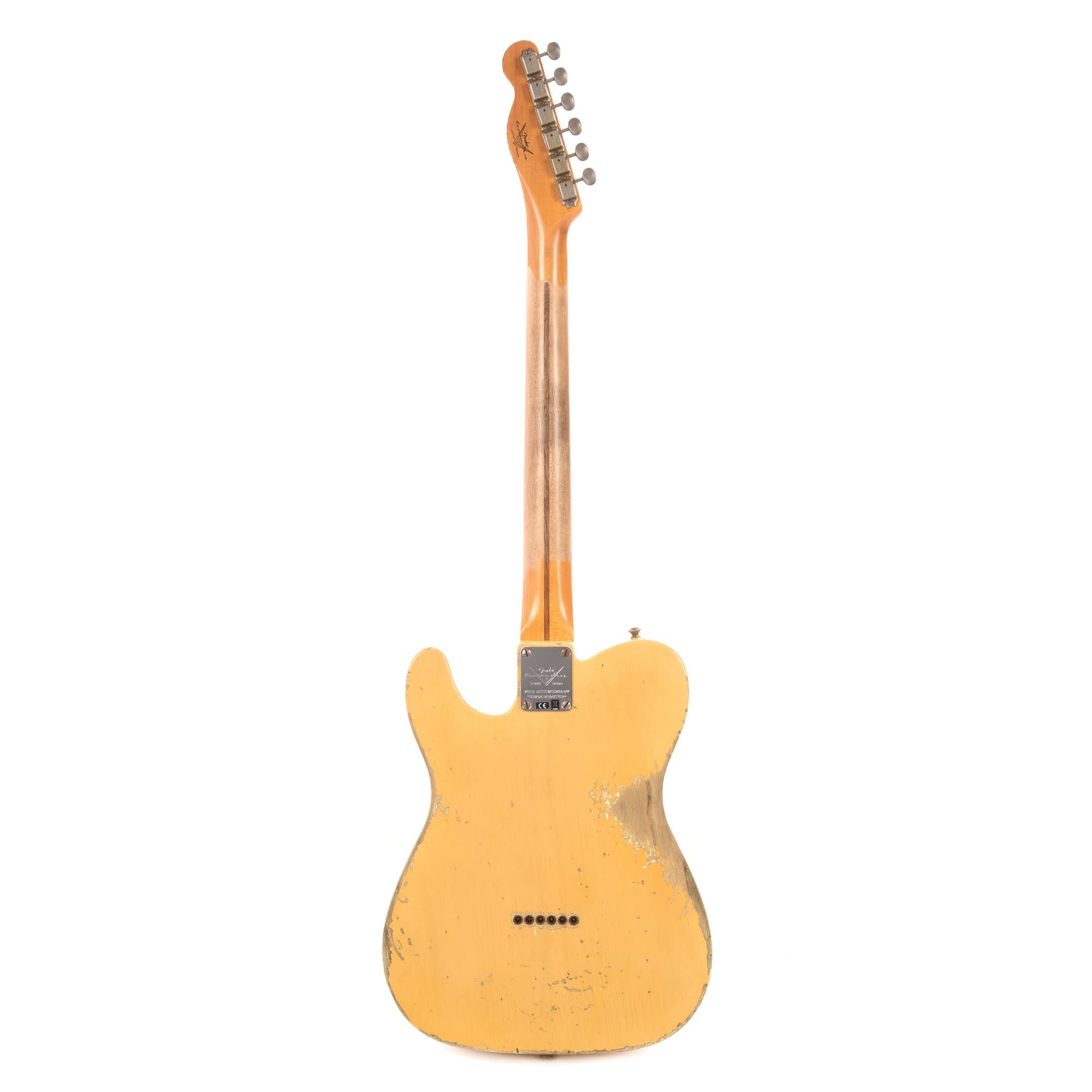 Fender Custom Shop Limited Edition 70th Anniversary Broadcaster Journeyman Relic Nocaster Blonde Electric Guitars / Solid Body