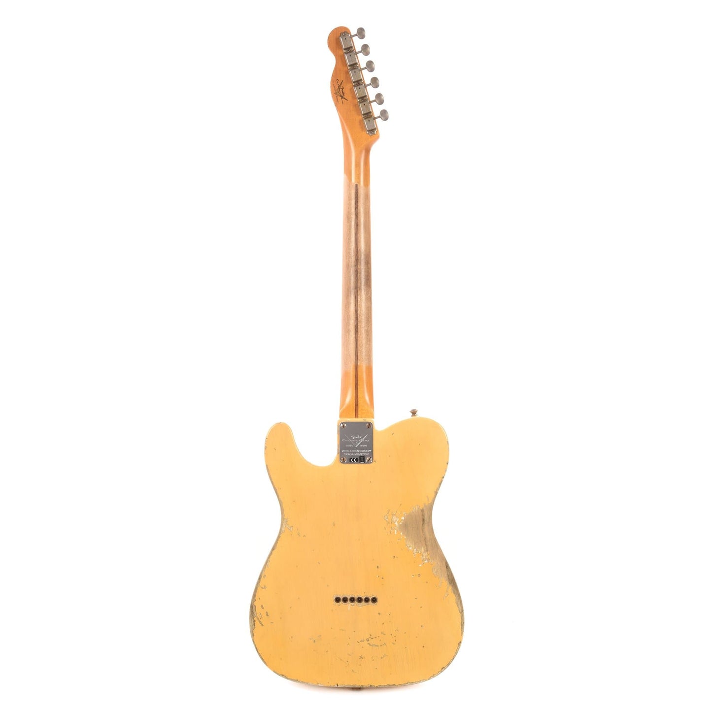 Fender Custom Shop Limited Edition 70th Anniversary Broadcaster Journeyman Relic Nocaster Blonde Electric Guitars / Solid Body