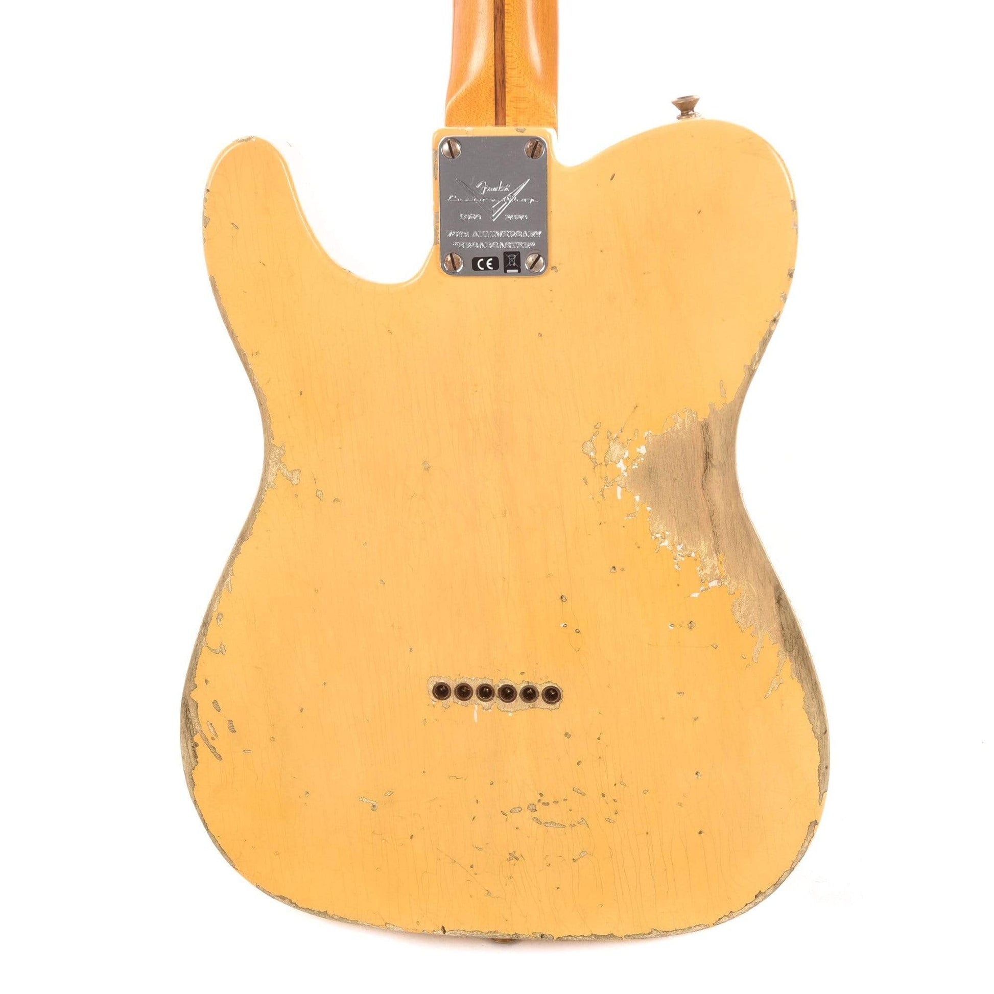 Fender Custom Shop Limited Edition 70th Anniversary Broadcaster Journeyman Relic Nocaster Blonde Electric Guitars / Solid Body