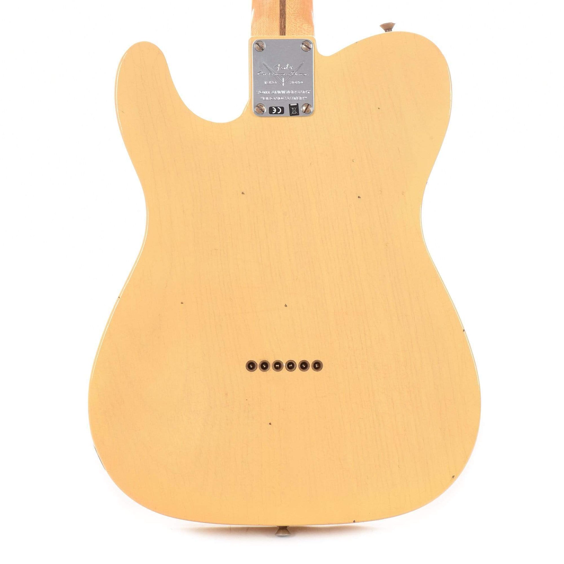 Fender Custom Shop Limited Edition 70th Anniversary Broadcaster Journeyman Relic Nocaster Blonde Electric Guitars / Solid Body