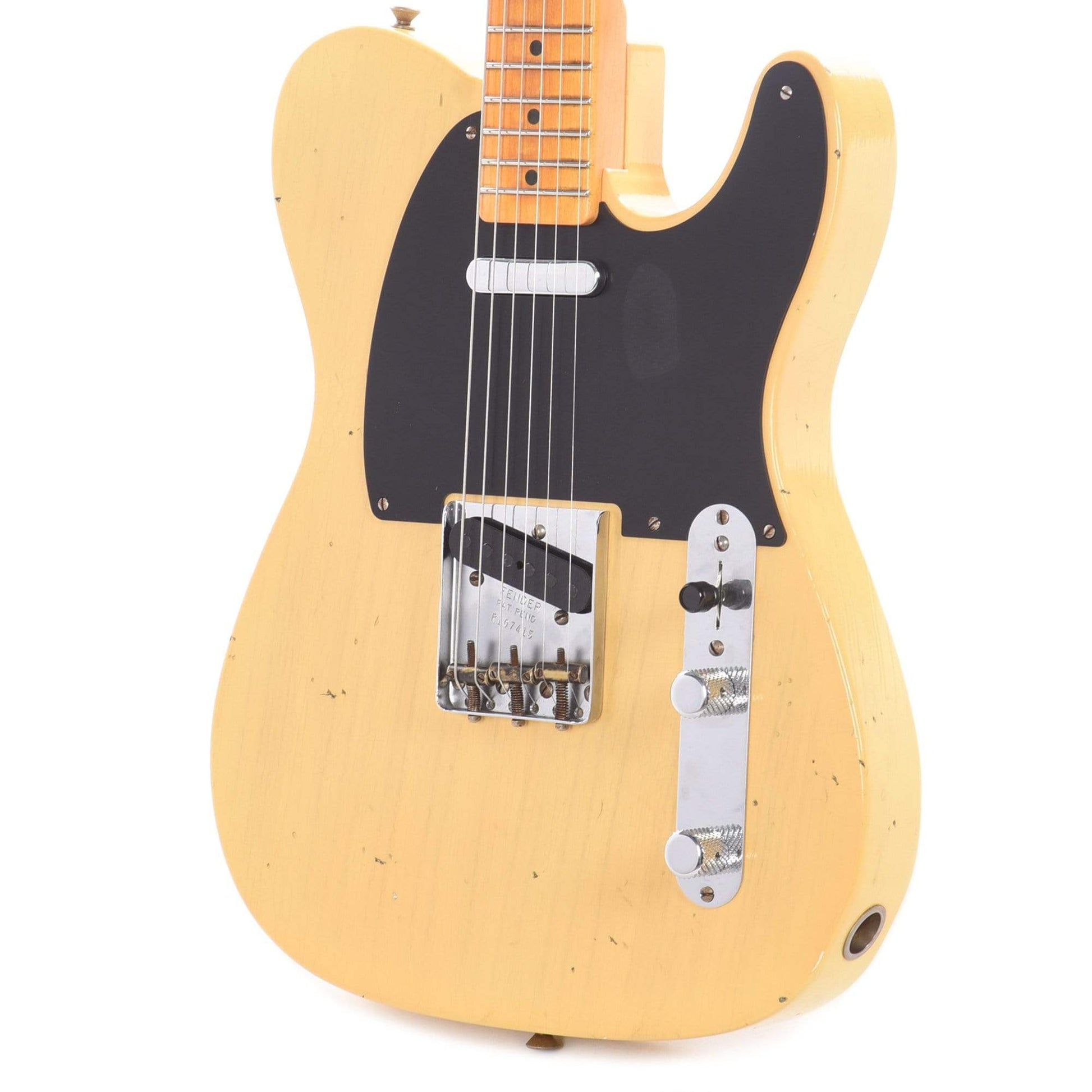 Fender Custom Shop Limited Edition 70th Anniversary Broadcaster Journeyman Relic Nocaster Blonde Electric Guitars / Solid Body