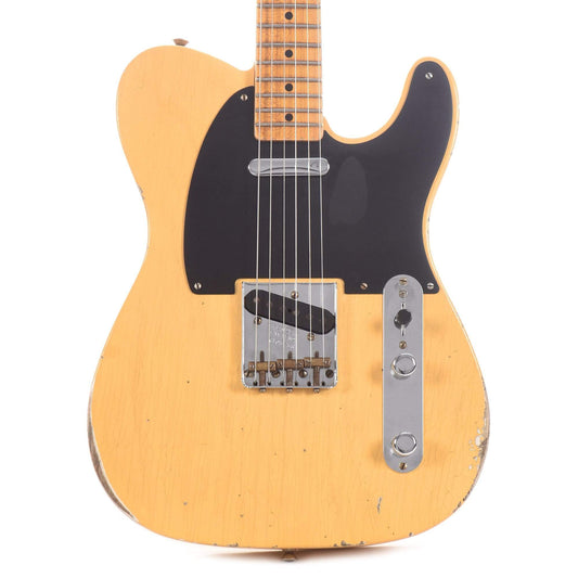 Fender Custom Shop Limited Edition 70th Anniversary Broadcaster Relic Aged Nocaster Blonde Electric Guitars / Solid Body