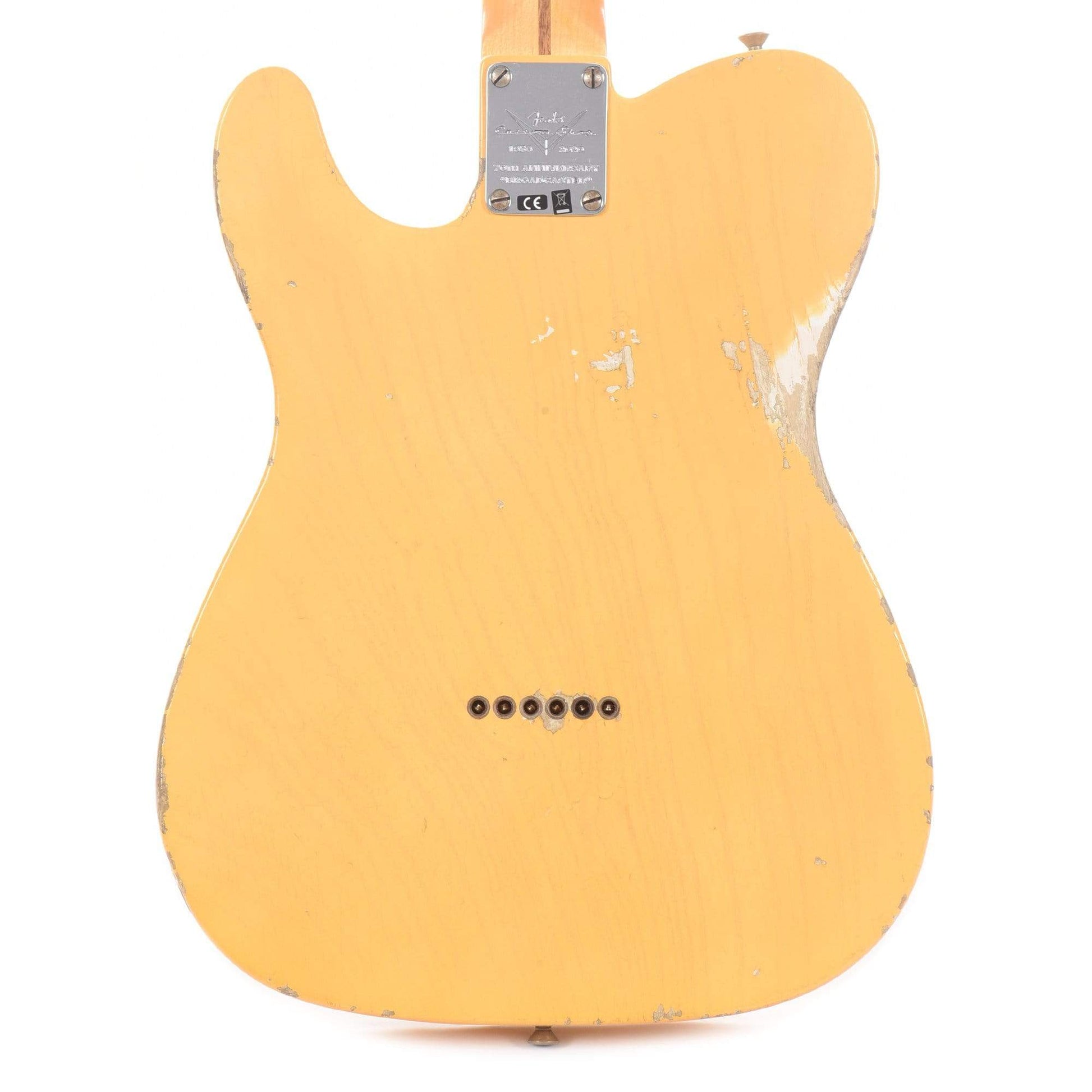 Fender Custom Shop Limited Edition 70th Anniversary Broadcaster Relic Aged Nocaster Blonde Electric Guitars / Solid Body