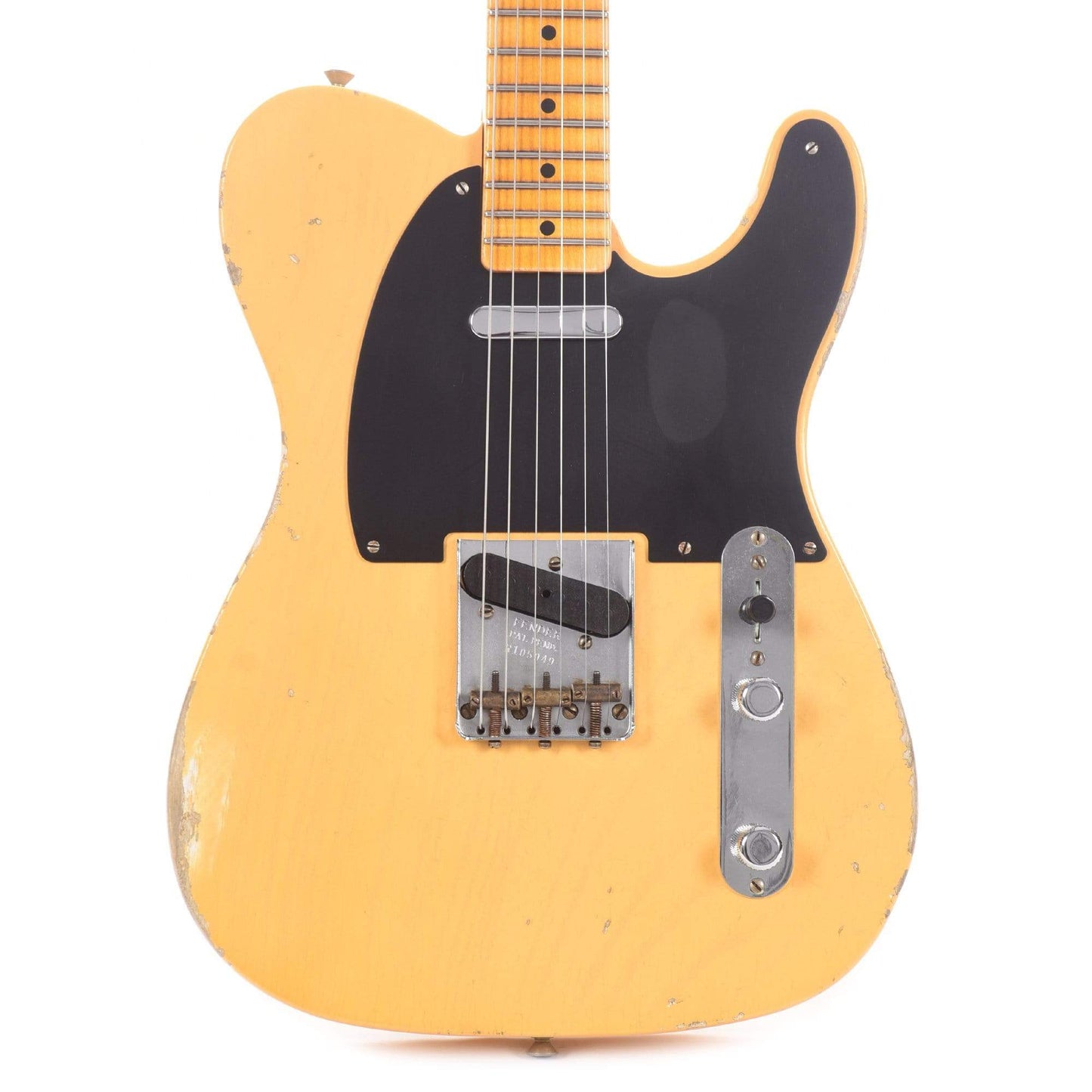 Fender Custom Shop Limited Edition 70th Anniversary Broadcaster Relic Aged Nocaster Blonde Electric Guitars / Solid Body