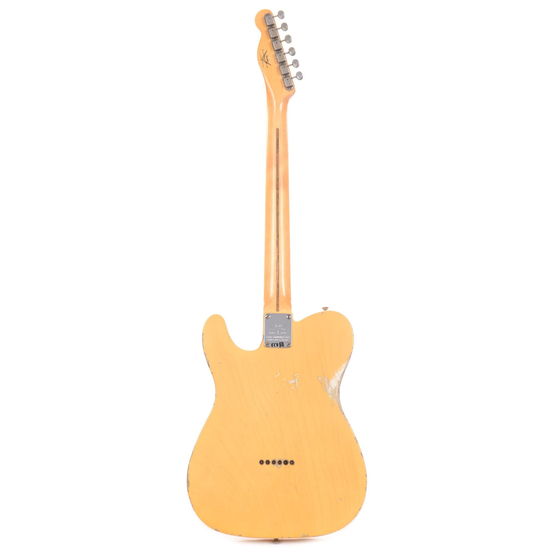 Fender Custom Shop Limited Edition 70th Anniversary Broadcaster Relic Aged Nocaster Blonde Electric Guitars / Solid Body