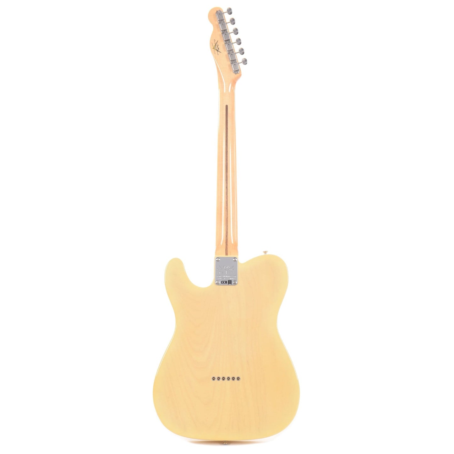 Fender Custom Shop Limited Edition 70th Anniversary Broadcaster Time Capsule Finish Faded Nocaster Blonde Electric Guitars / Solid Body