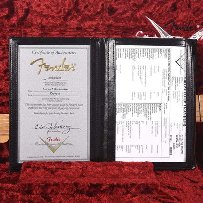 Fender Custom Shop Limited Edition 70th Anniversary Broadcaster Time Capsule Finish Faded Nocaster Blonde Electric Guitars / Solid Body