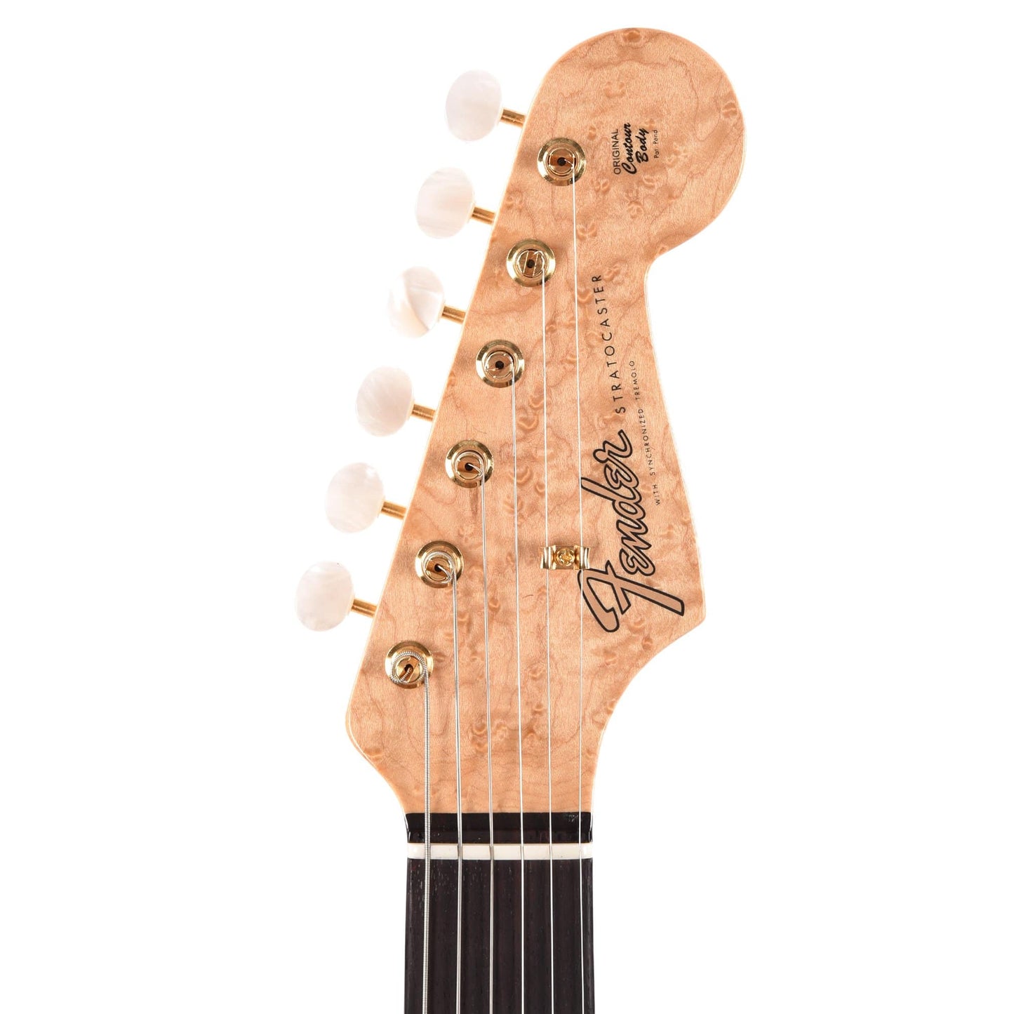 Fender Custom Shop Limited Edition 75th Anniversary Stratocaster NOS Diamond White Pearl Electric Guitars / Solid Body