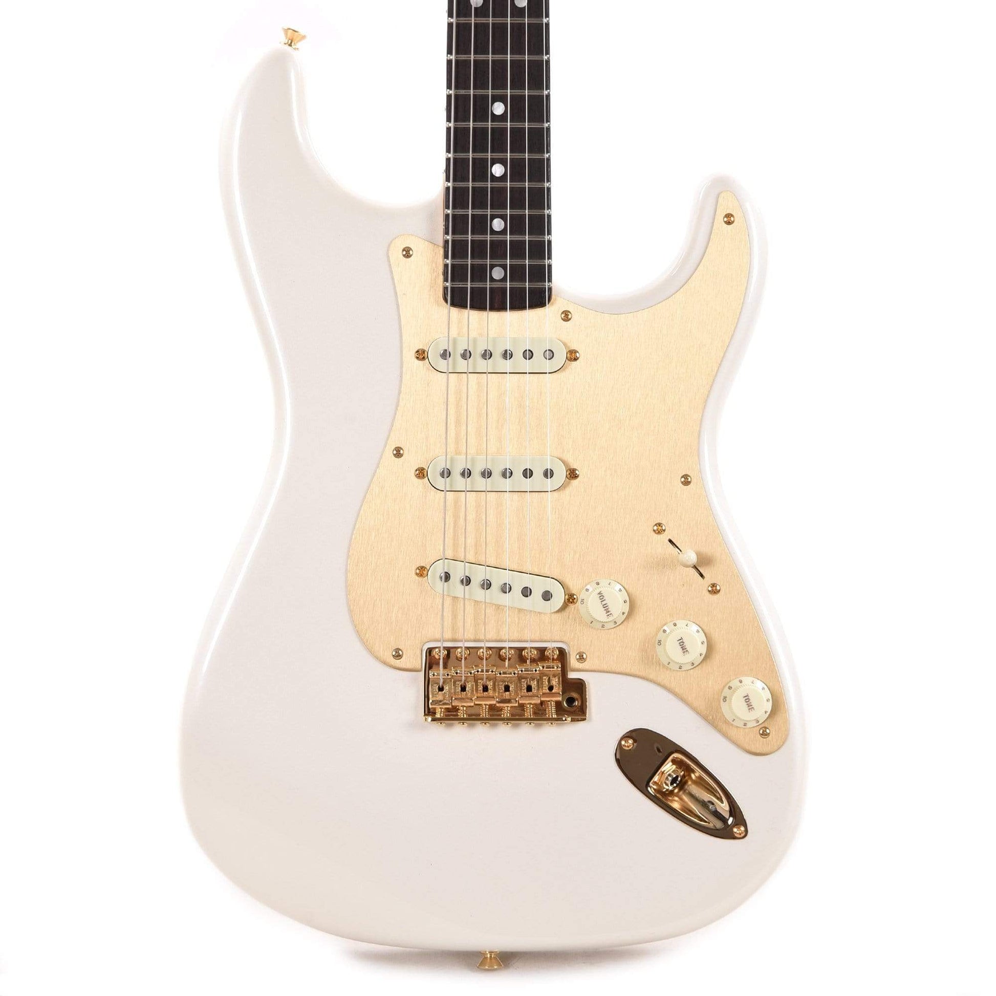 Fender Custom Shop Limited Edition 75th Anniversary Stratocaster NOS Diamond White Pearl Electric Guitars / Solid Body