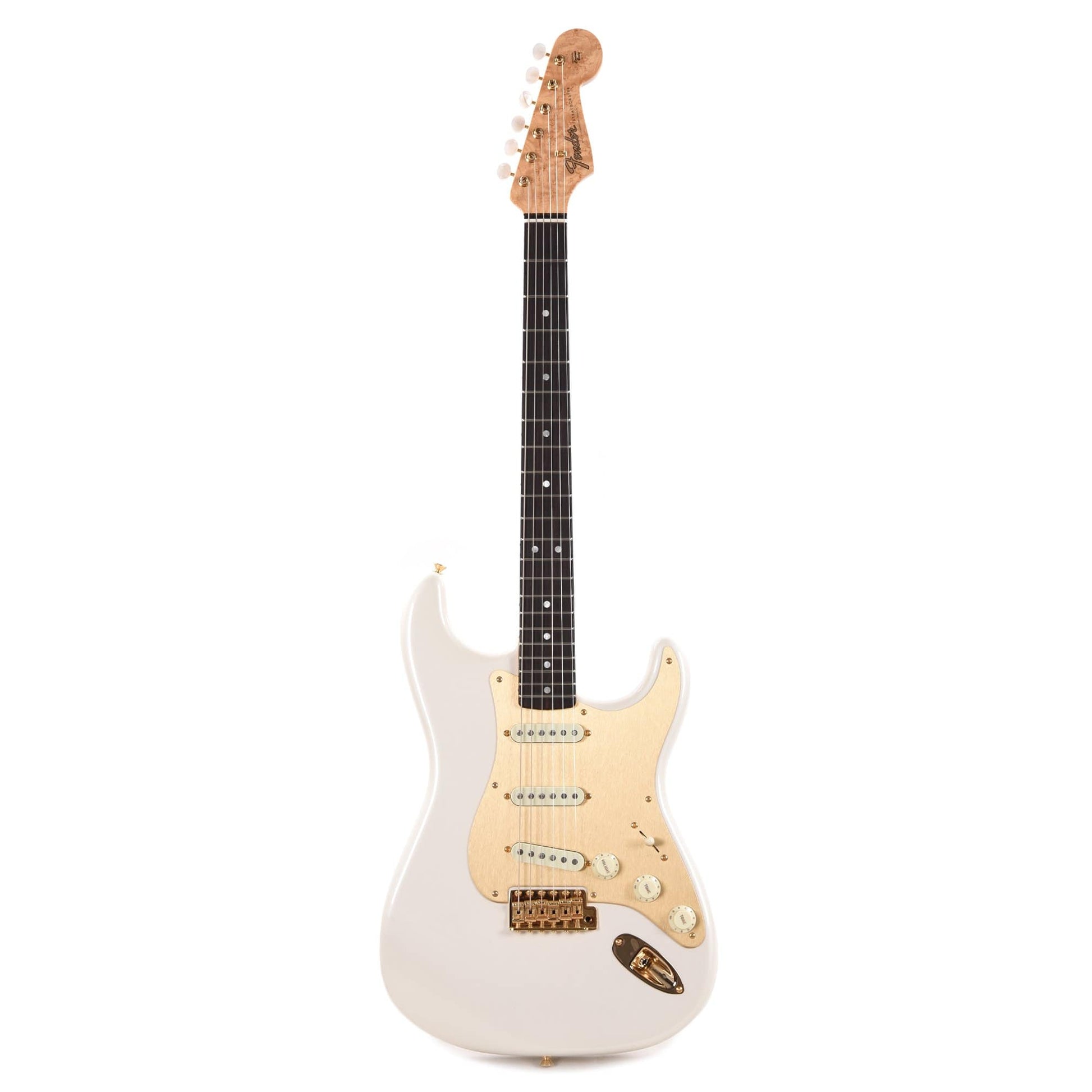 Fender Custom Shop Limited Edition 75th Anniversary Stratocaster NOS Diamond White Pearl Electric Guitars / Solid Body